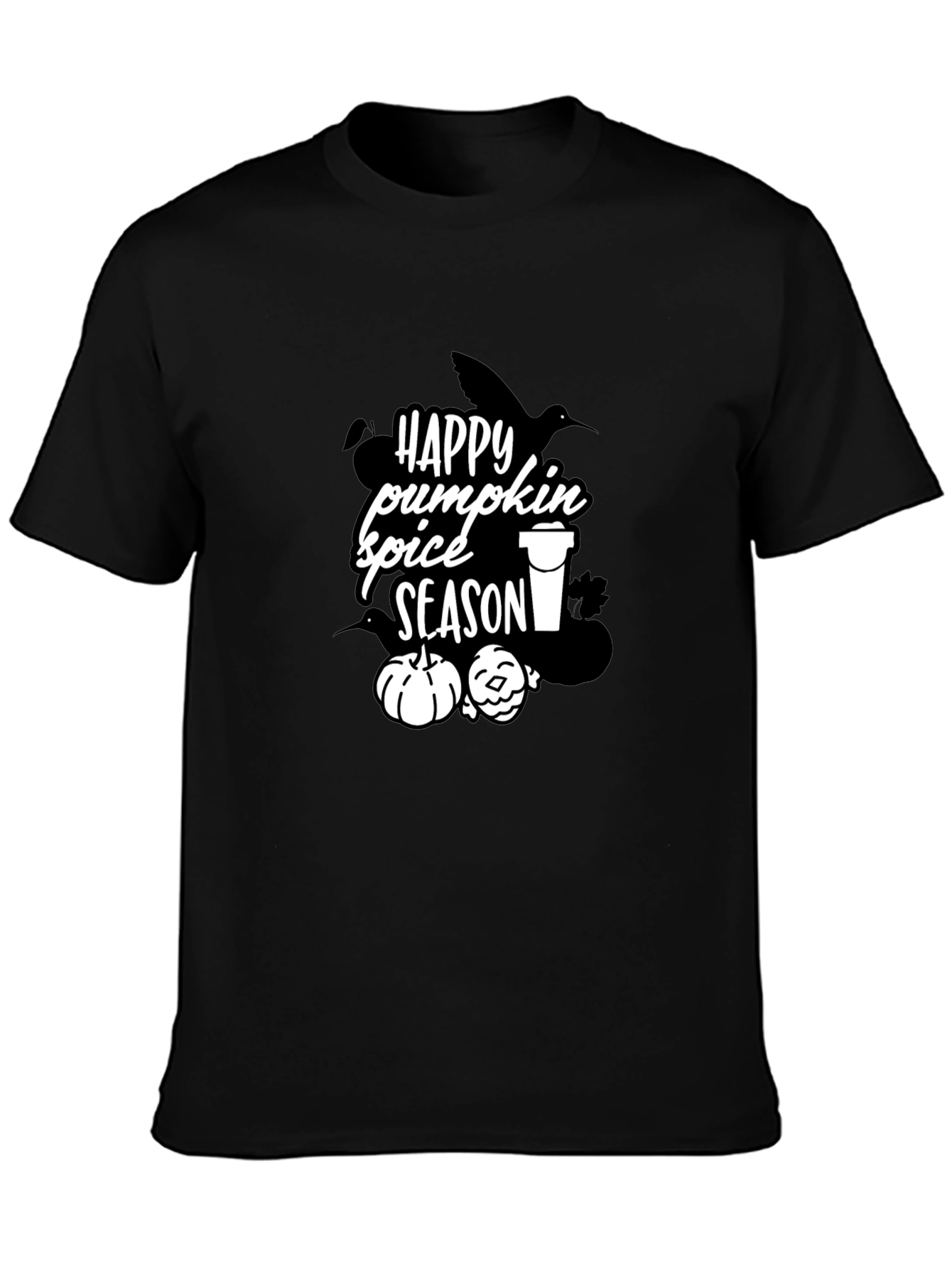 Happy Pumpkin Spice Season Graphic T-Shirt