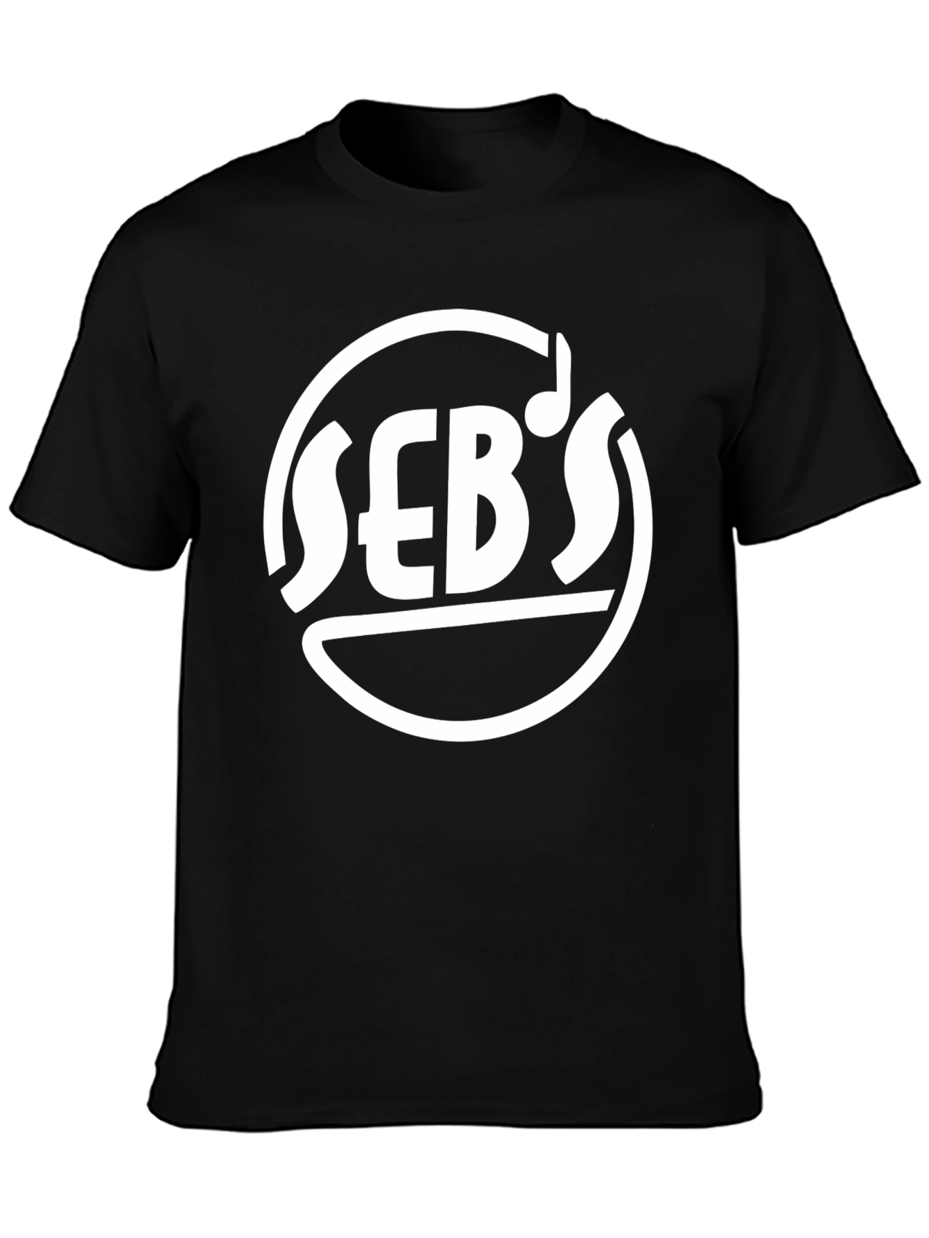 Sebs Music T-Shirt - Black Graphic Tee