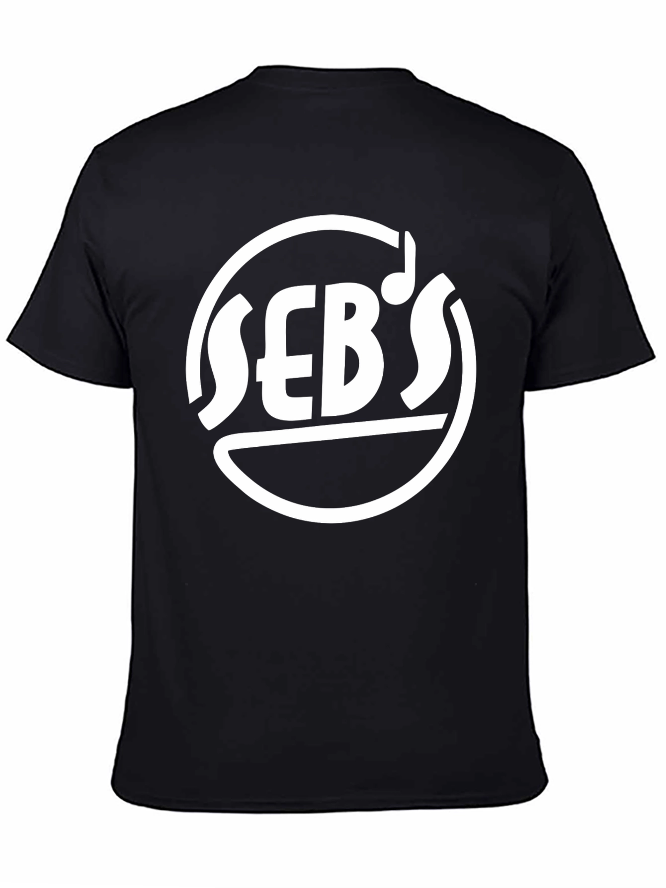 Sebs Music T-Shirt - Black Graphic Tee