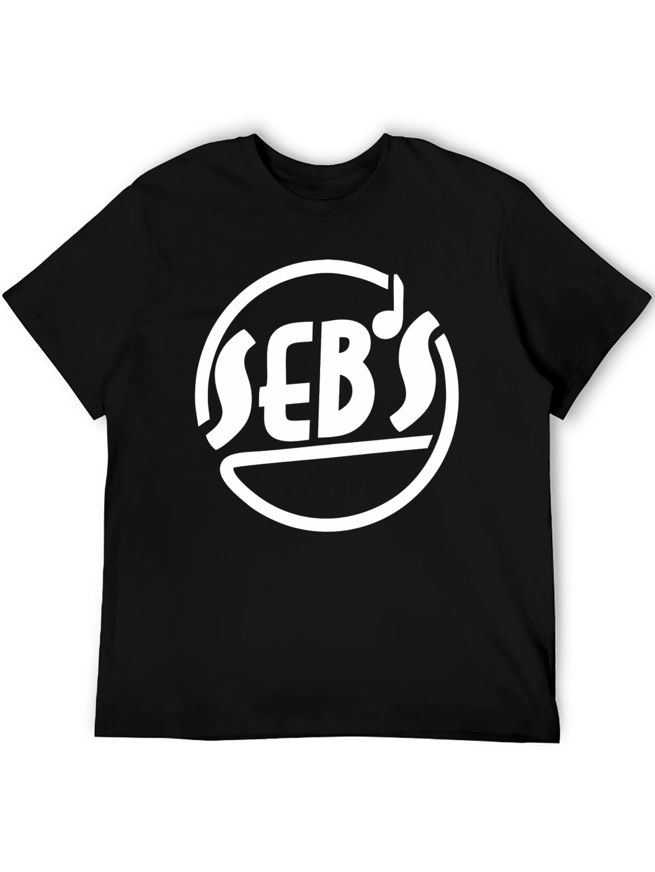 Sebs Music T-Shirt - Black Graphic Tee
