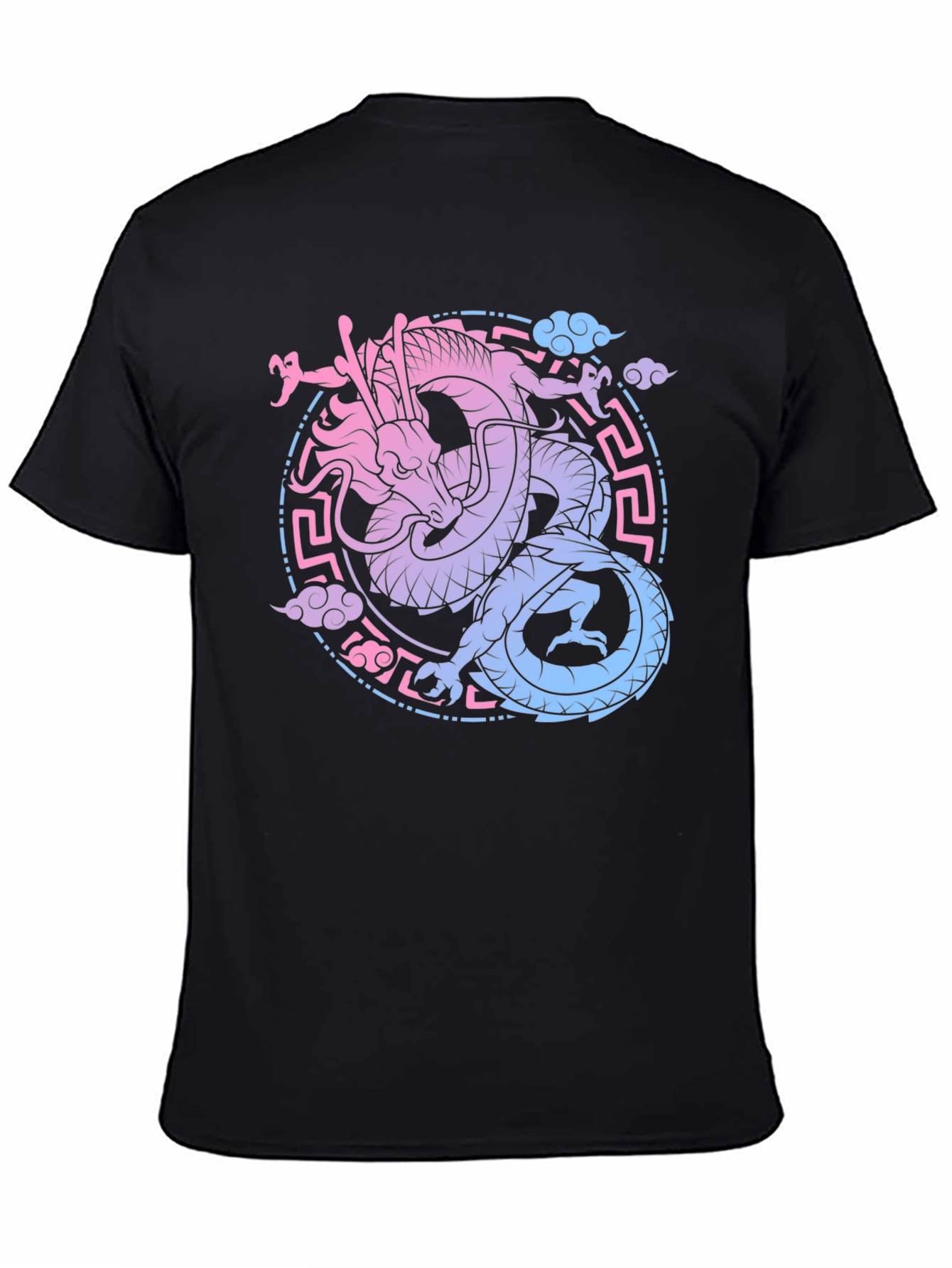 Dragon Graphic Black Tee