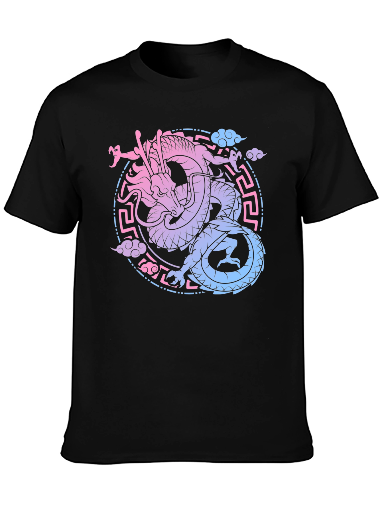 Dragon Graphic Black Tee