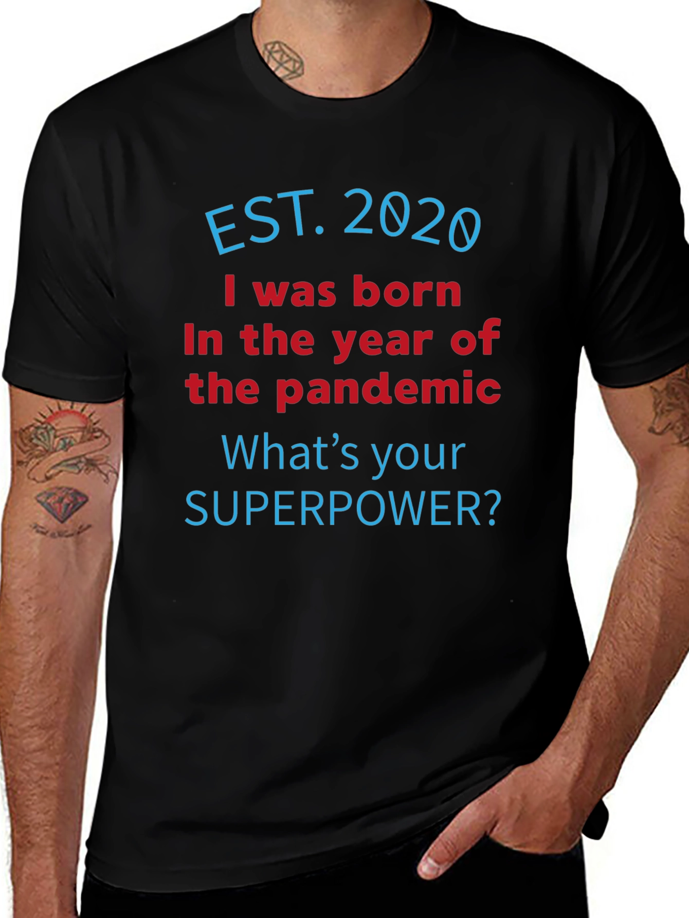 Est 2020 Pandemic Superpower T-Shirt