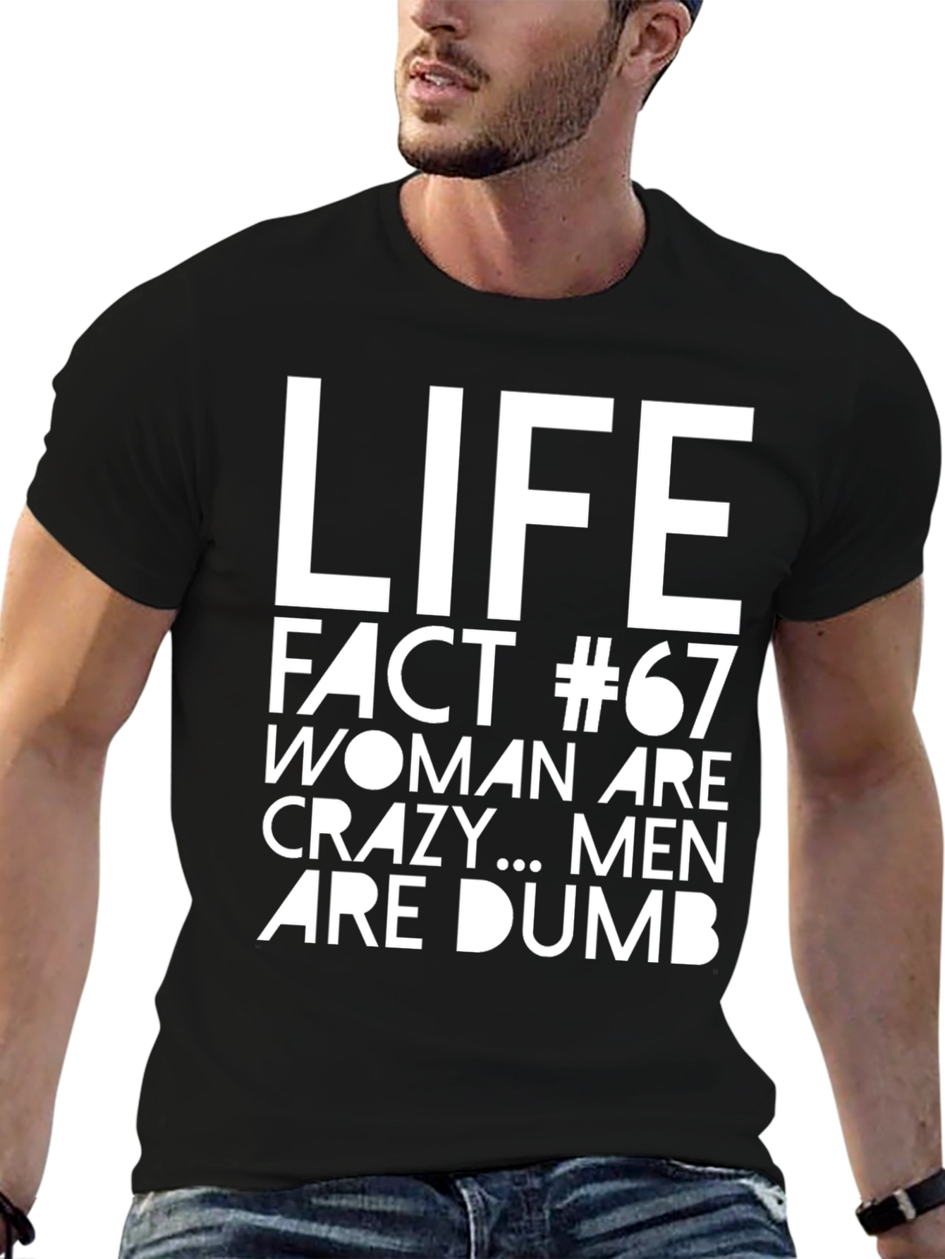 Life Fact #67 Sarcastic Graphic Tee