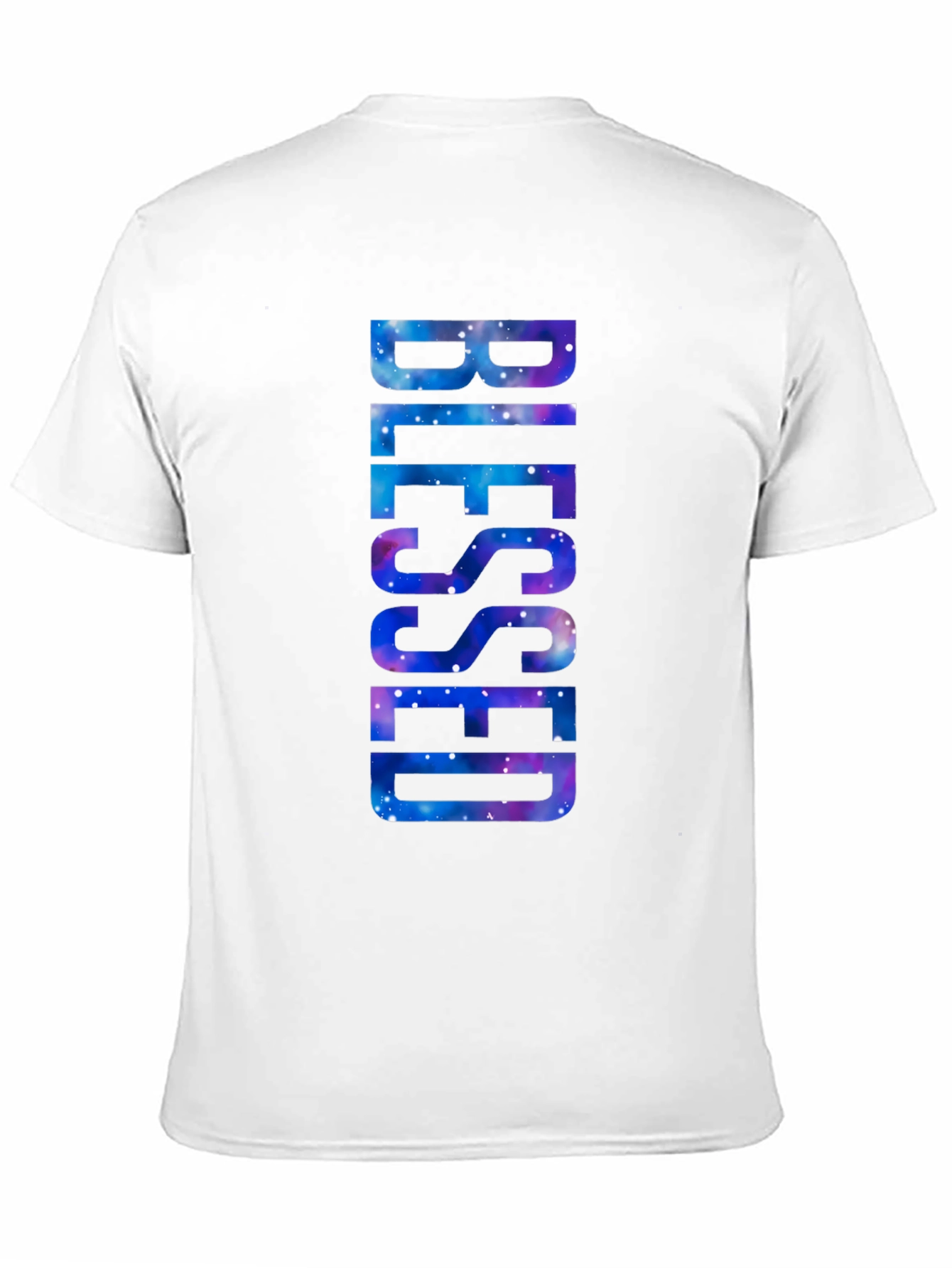 Blessed Galaxy Graphic T-Shirt - Black