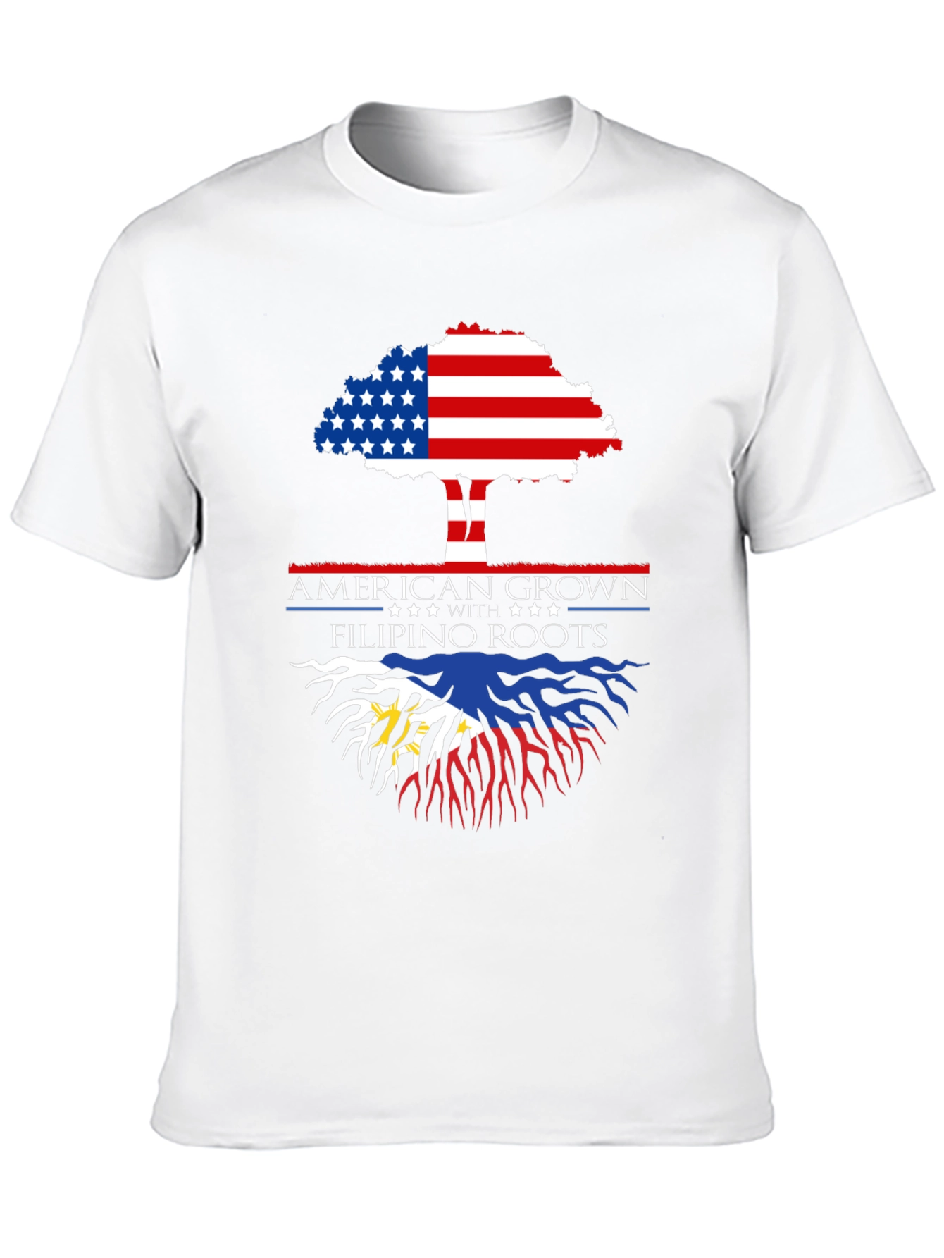 American Grown with Filipino Roots T-Shirt