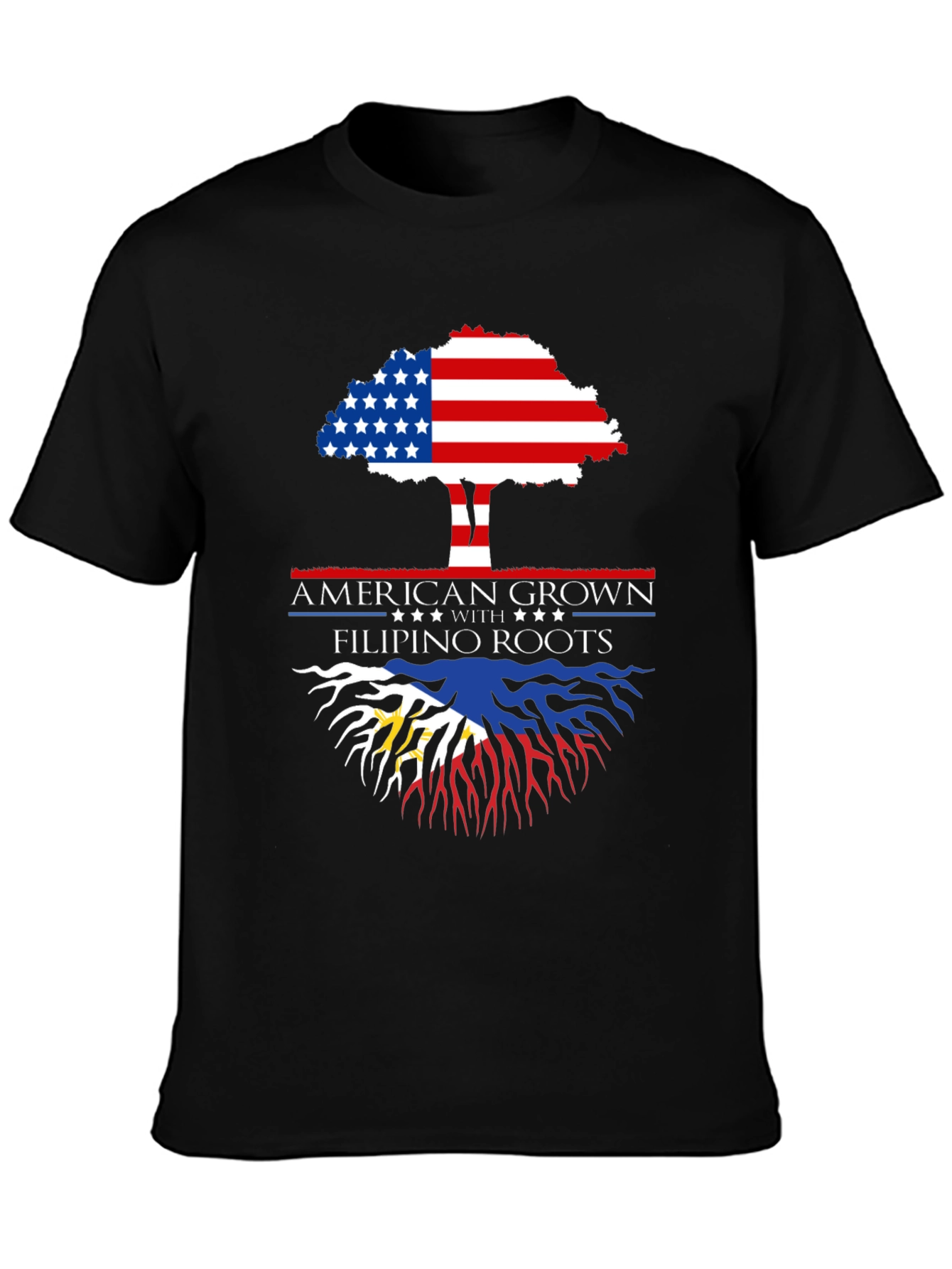 American Grown with Filipino Roots T-Shirt