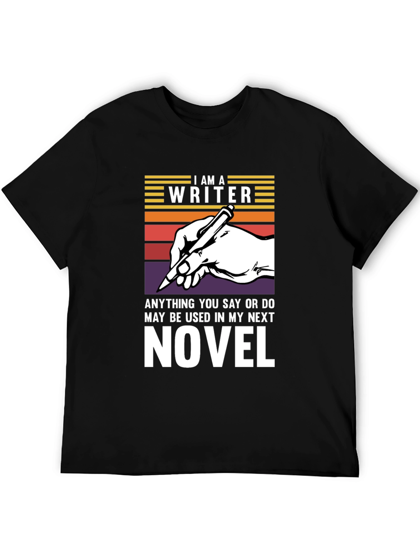 I am a Writer Novel T-Shirt