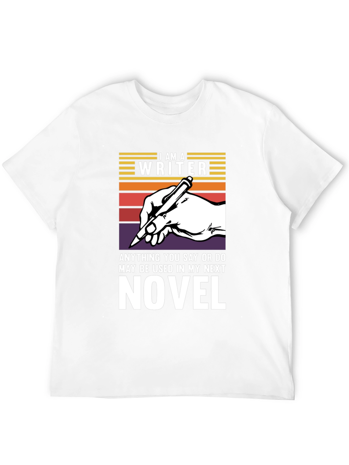 I am a Writer Novel T-Shirt