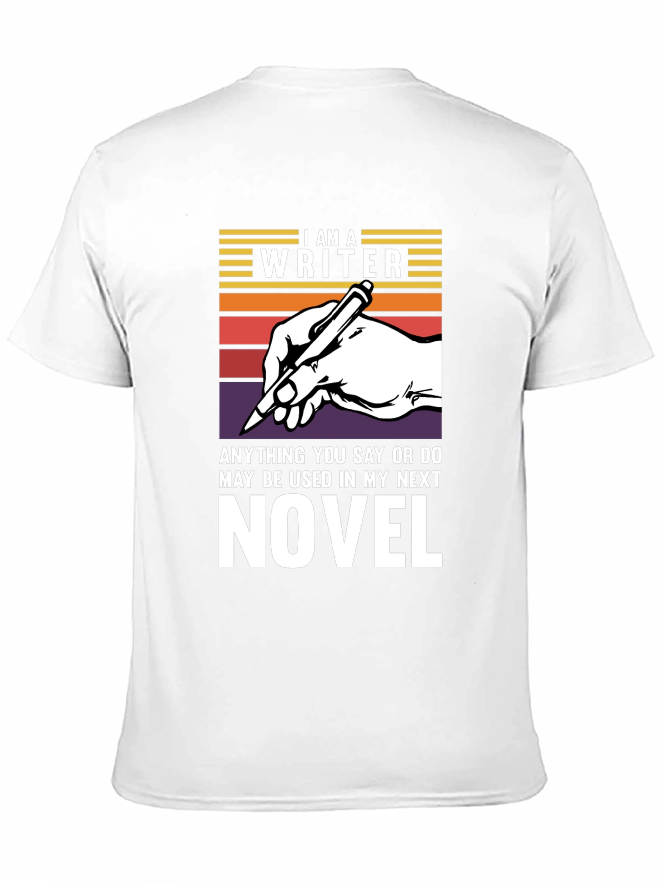 I am a Writer Novel T-Shirt