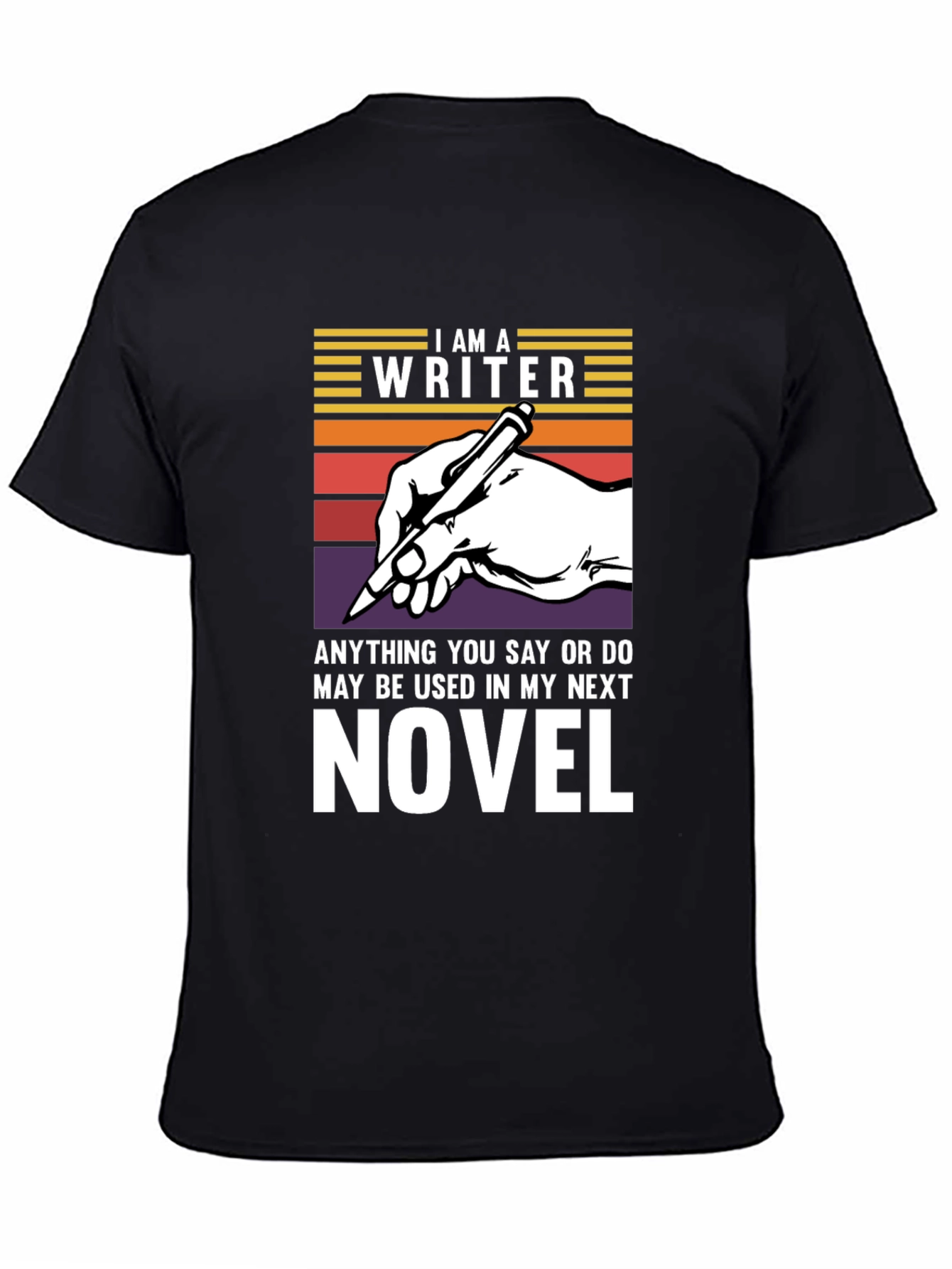 I am a Writer Novel T-Shirt