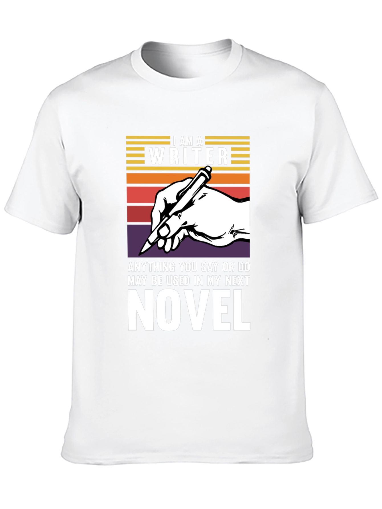 I am a Writer Novel T-Shirt