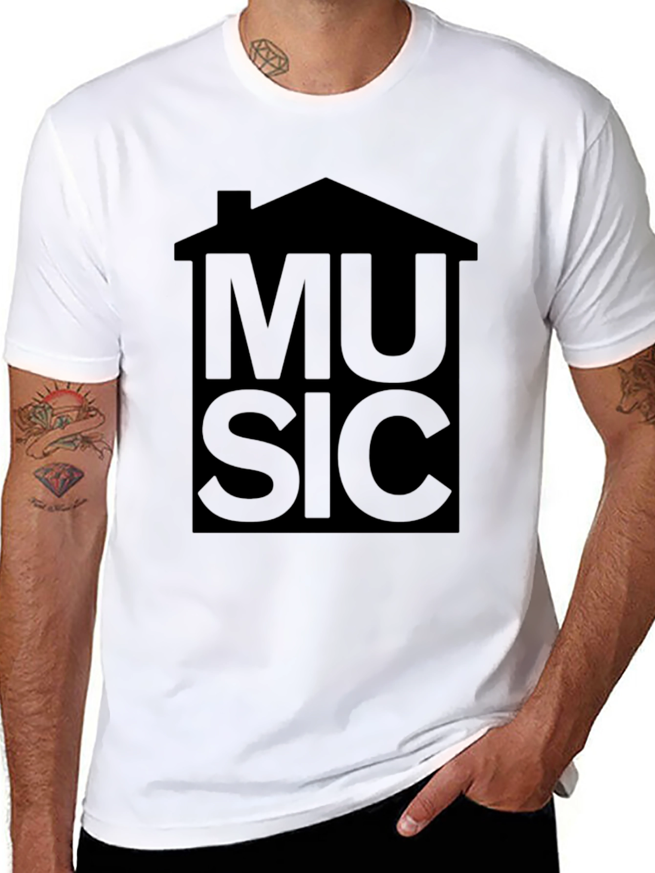 House Music T-Shirt - Stylish Graphic Tee