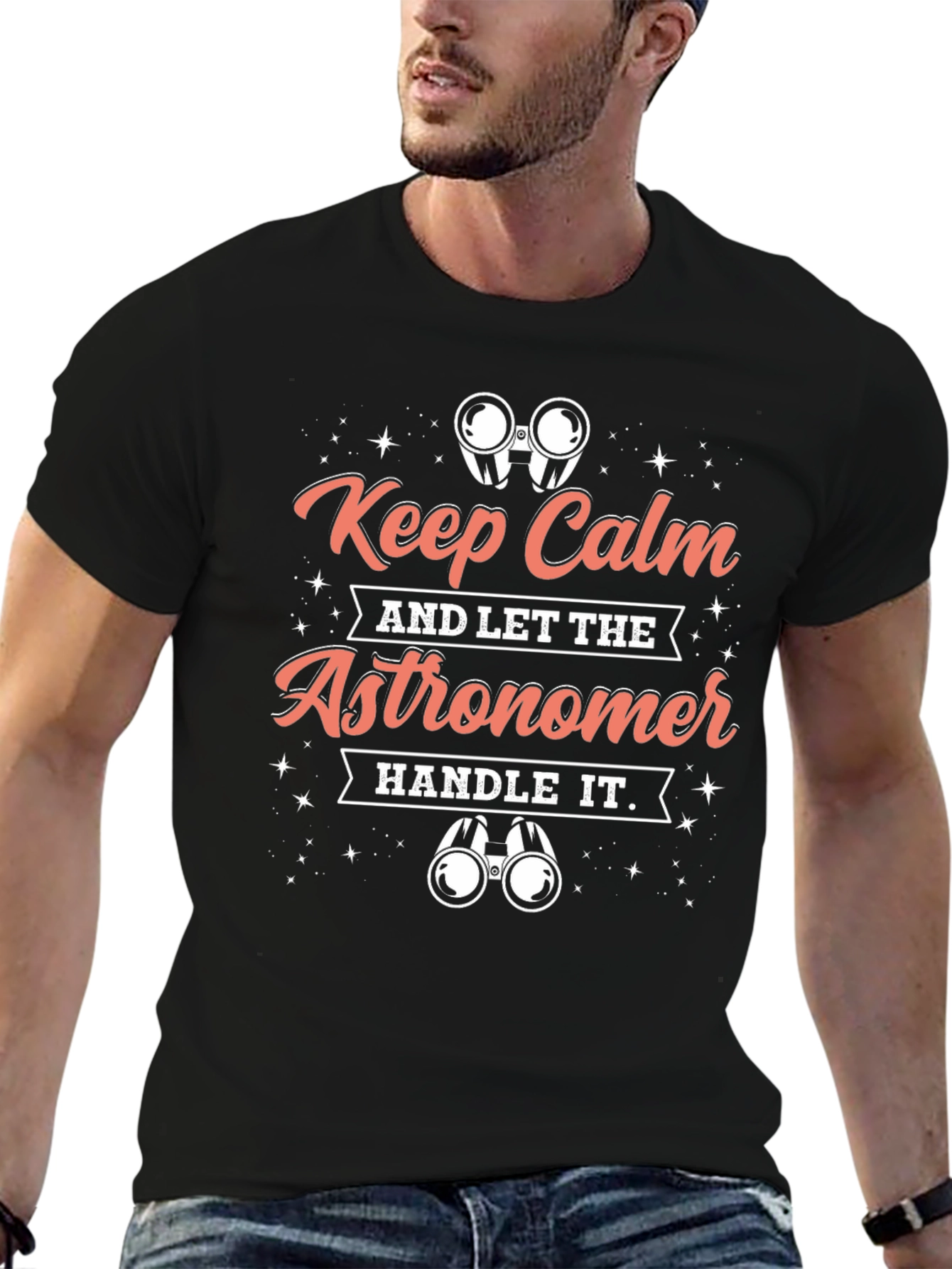 Keep Calm Astronomer T-Shirt - Unique Astronomy Gift
