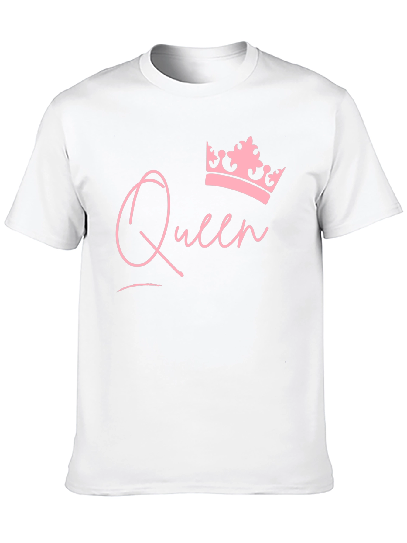 Queen Crown Graphic Black T-Shirt