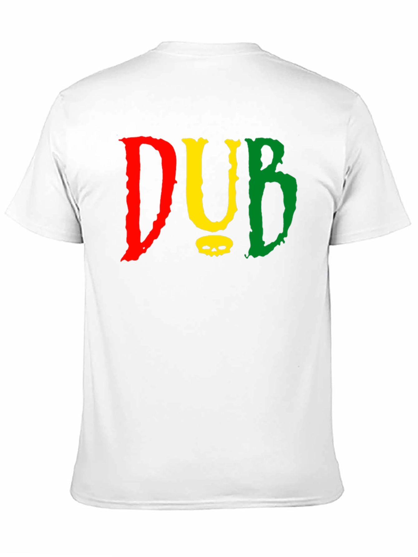 Reggae Vibe T-Shirt - DUB Skull Tee