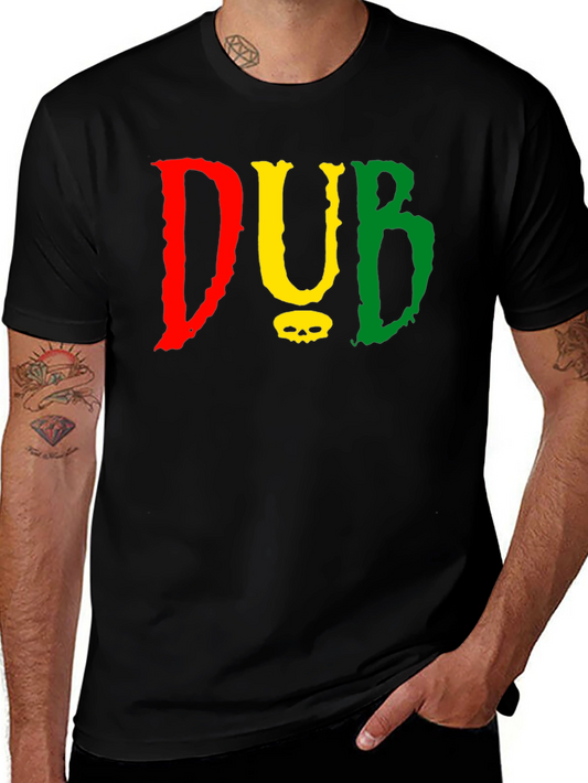 Reggae Vibe T-Shirt - DUB Skull Tee