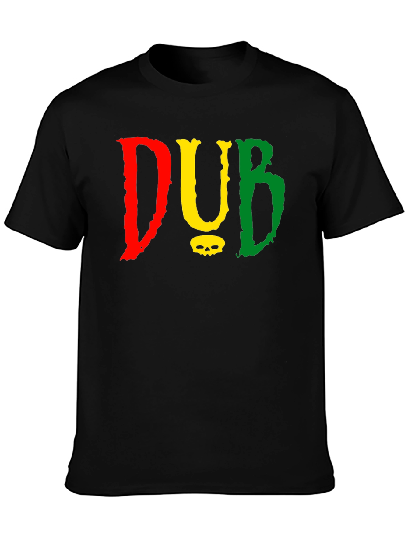 Reggae Vibe T-Shirt - DUB Skull Tee