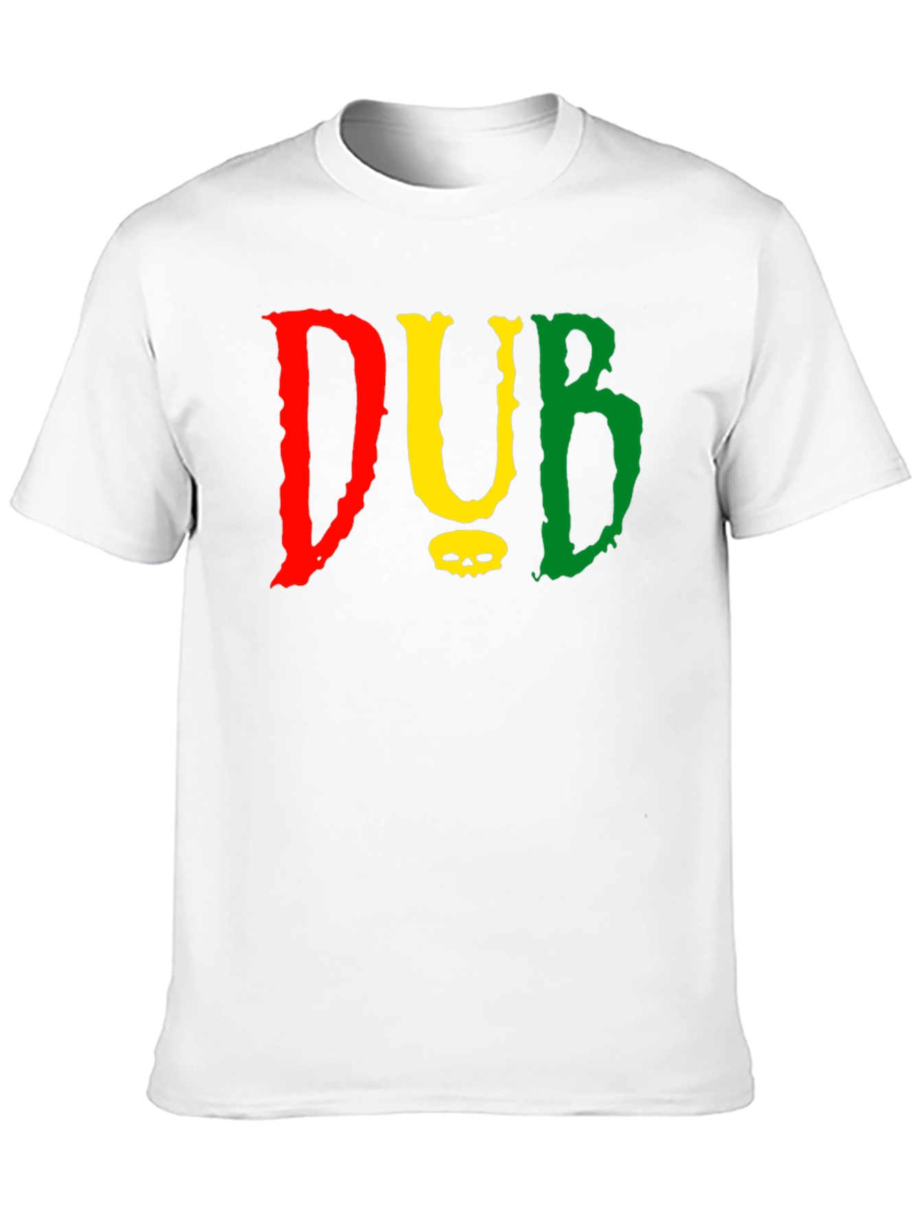Reggae Vibe T-Shirt - DUB Skull Tee