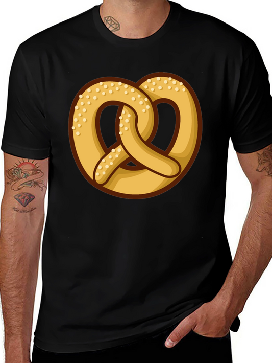 Pretzel Graphic Tee - Soft Cotton Comfort
