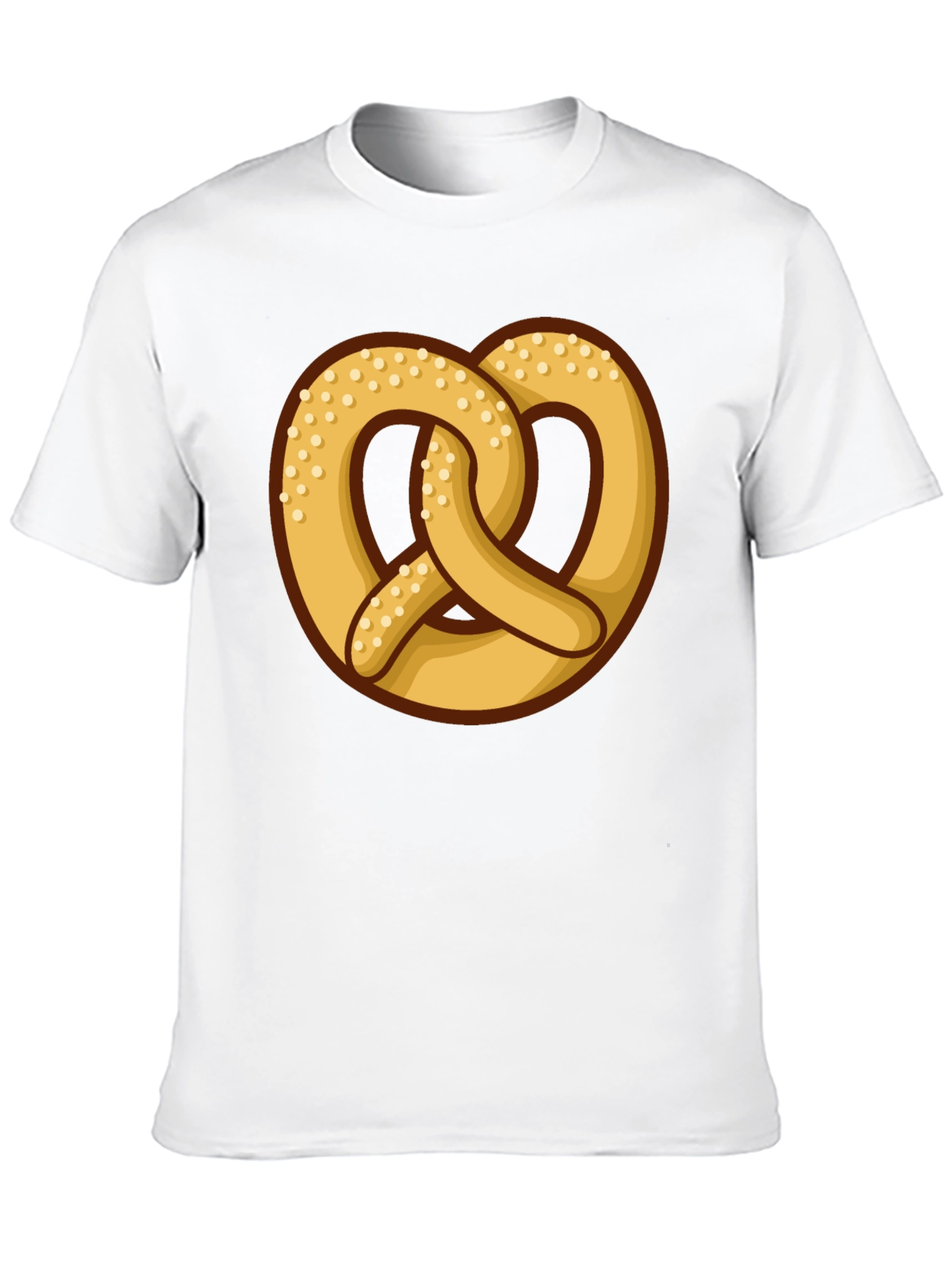 Pretzel Graphic Tee - Soft Cotton Comfort