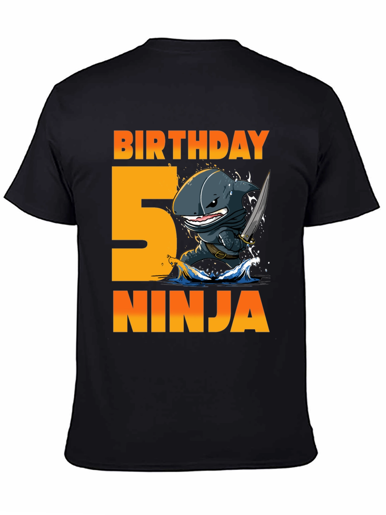 Birthday 5 Ninja T-Shirt