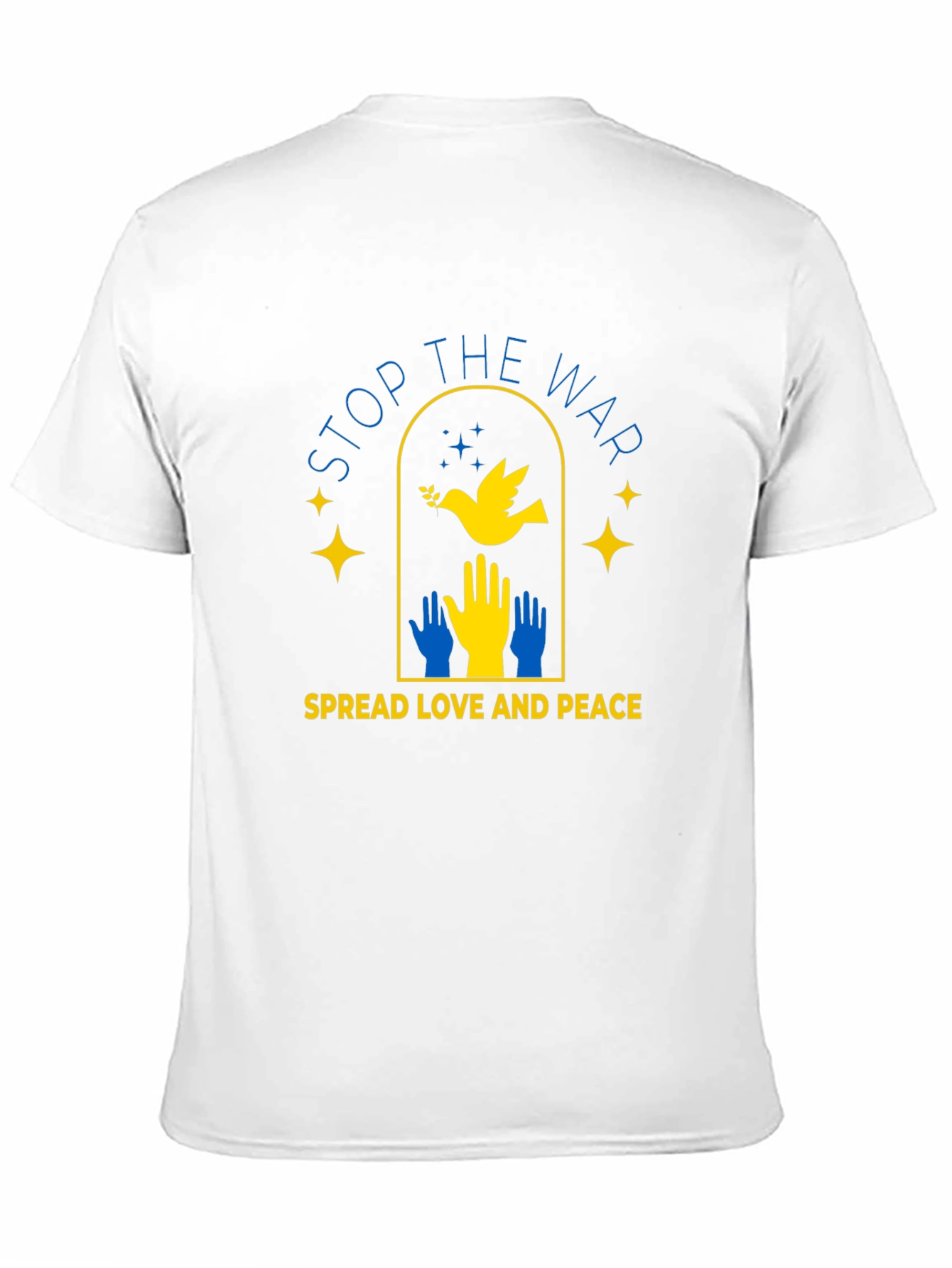Stop War Ukraine Peace Dove T-Shirt