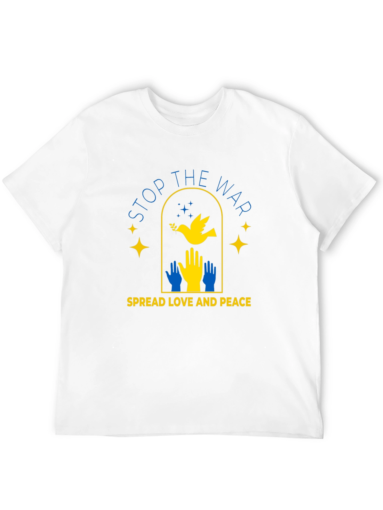 Stop War Ukraine Peace Dove T-Shirt