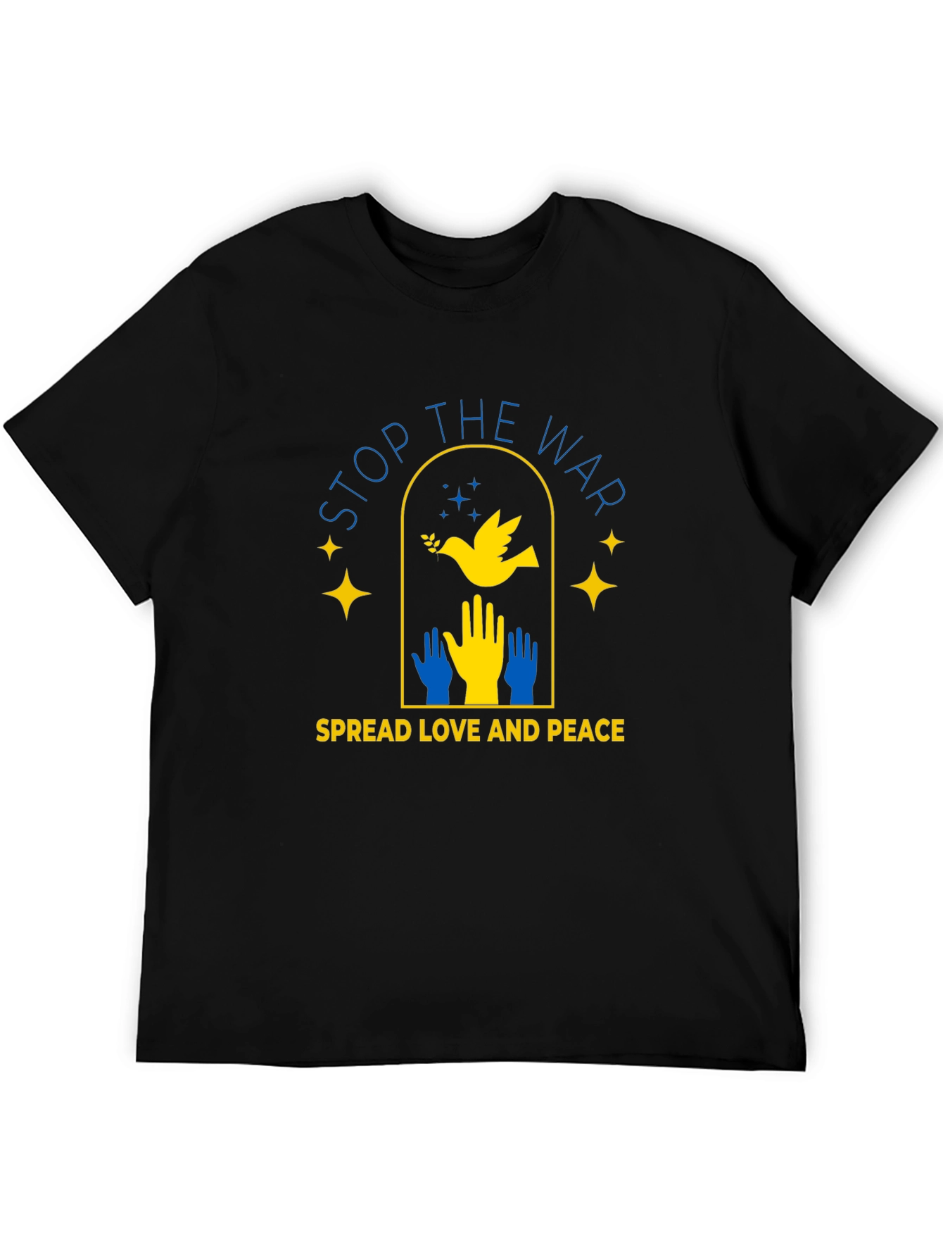 Stop War Ukraine Peace Dove T-Shirt