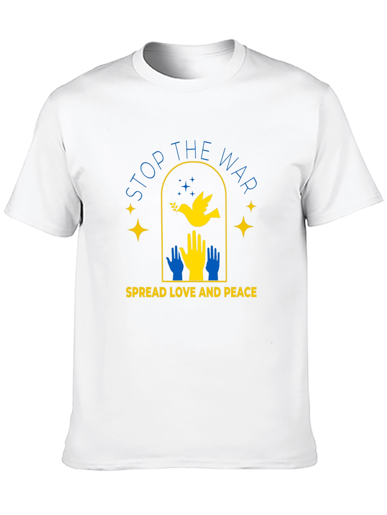 Stop War Ukraine Peace Dove T-Shirt