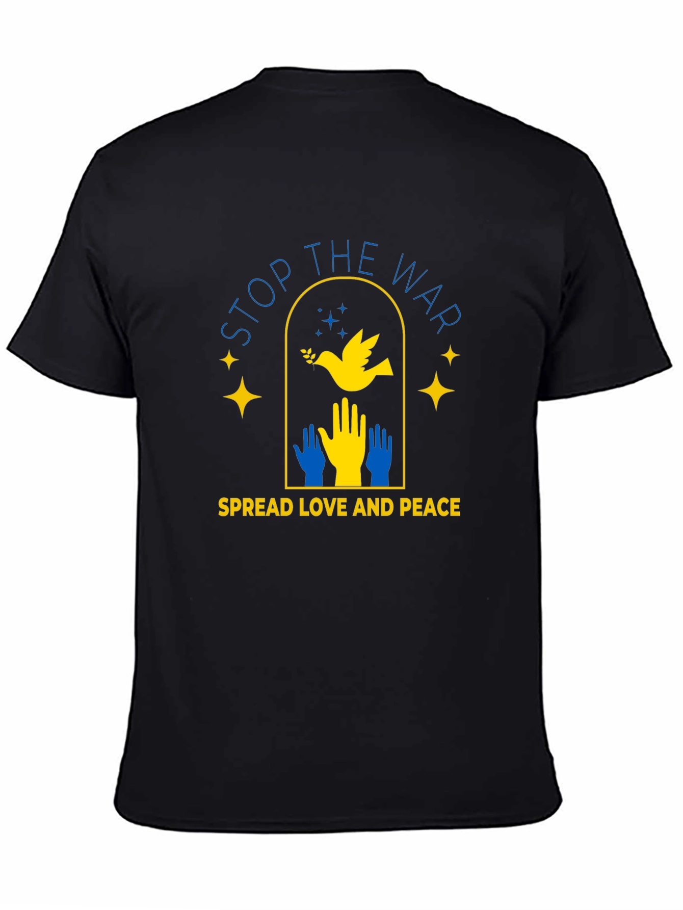 Stop War Ukraine Peace Dove T-Shirt