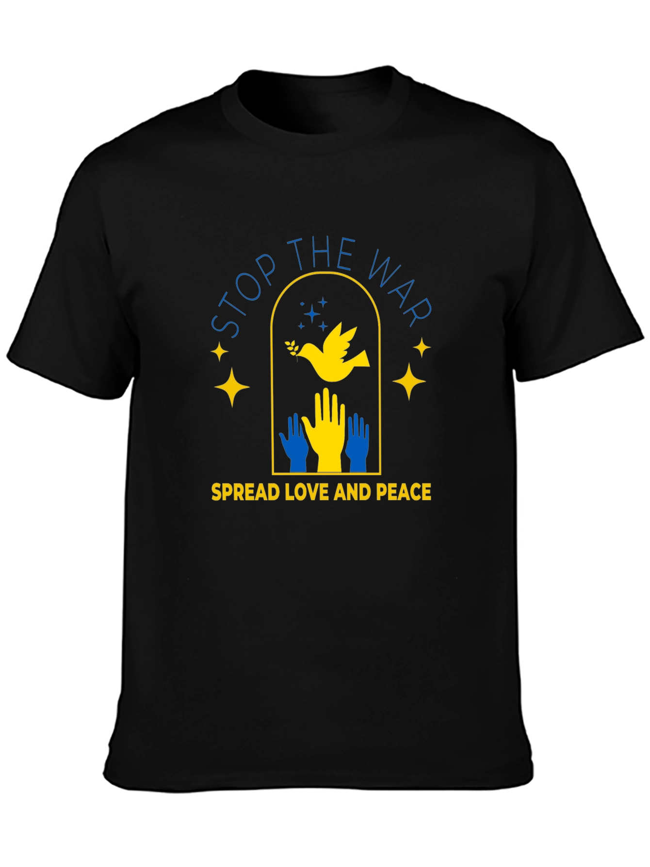 Stop War Ukraine Peace Dove T-Shirt