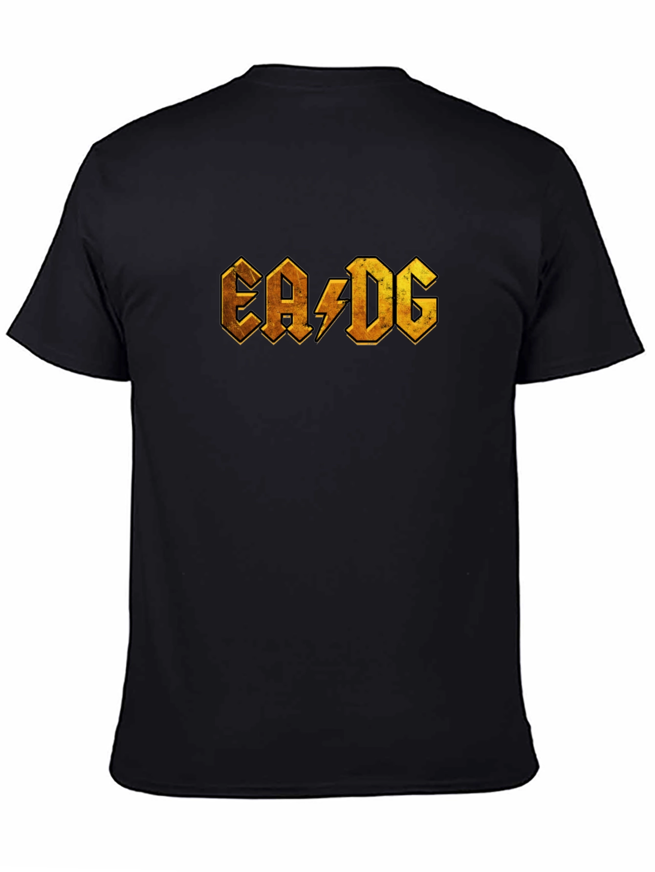 EA/DG Black Graphic Tee