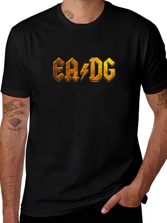EA/DG Black Graphic Tee