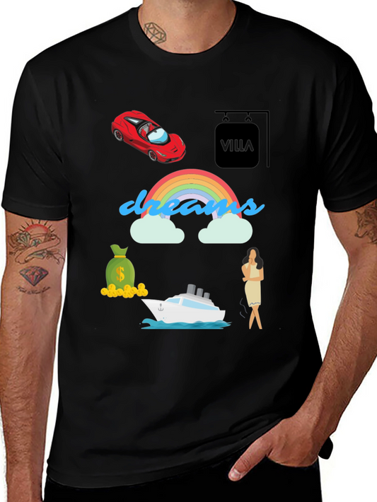 Dreams Graphic T-Shirt - Luxury Life Goals