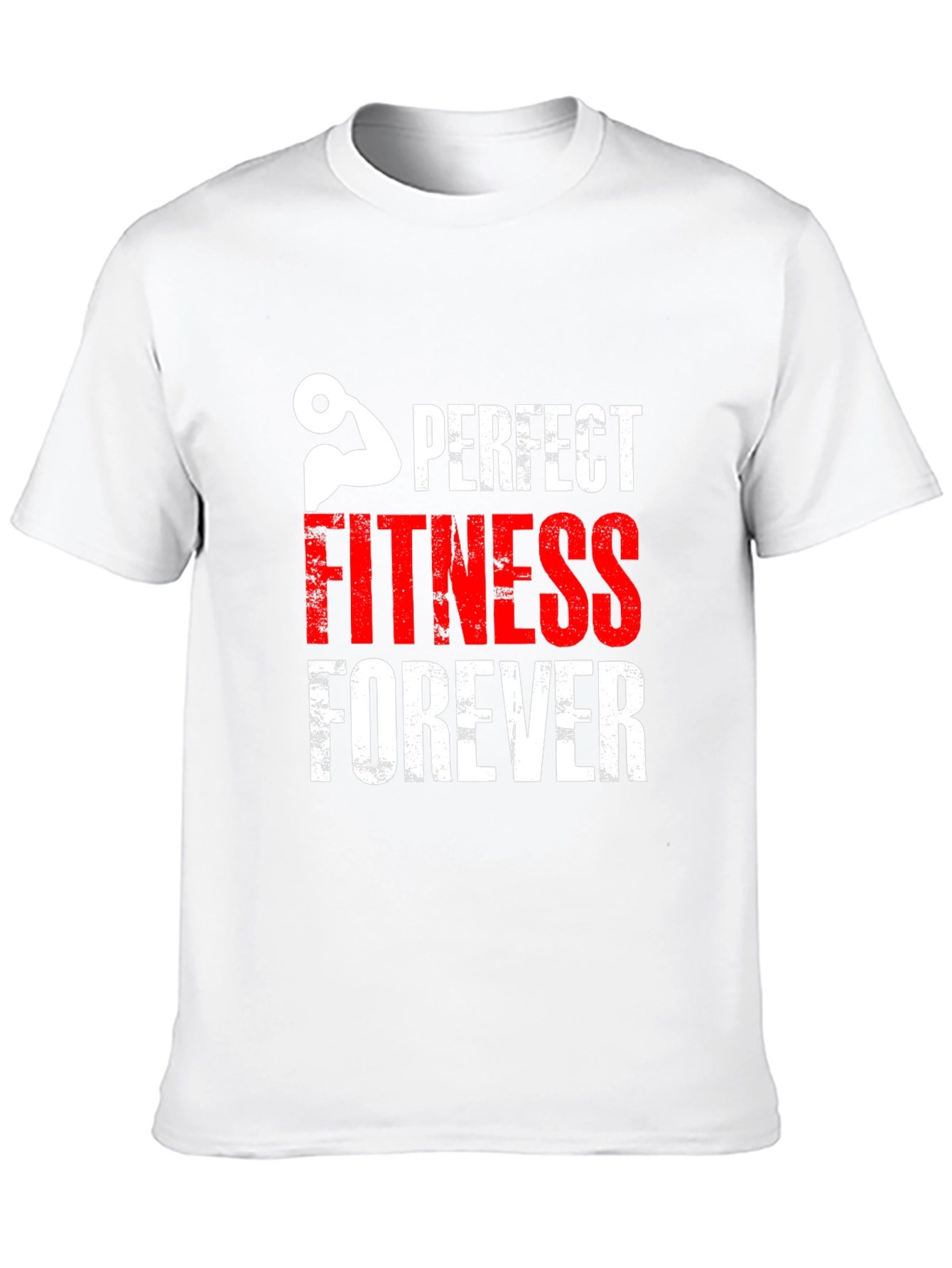 Perfect Fitness Forever Black Graphic Tee