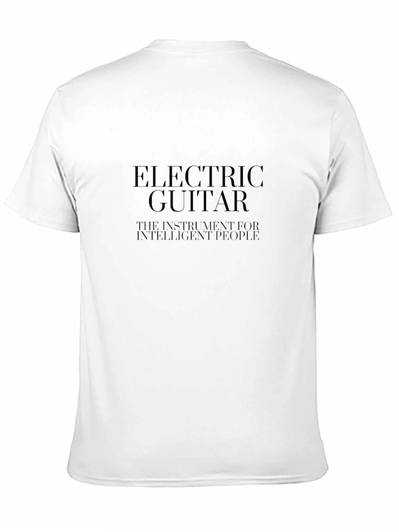 Electric Guitar T-Shirt - Intelligent People