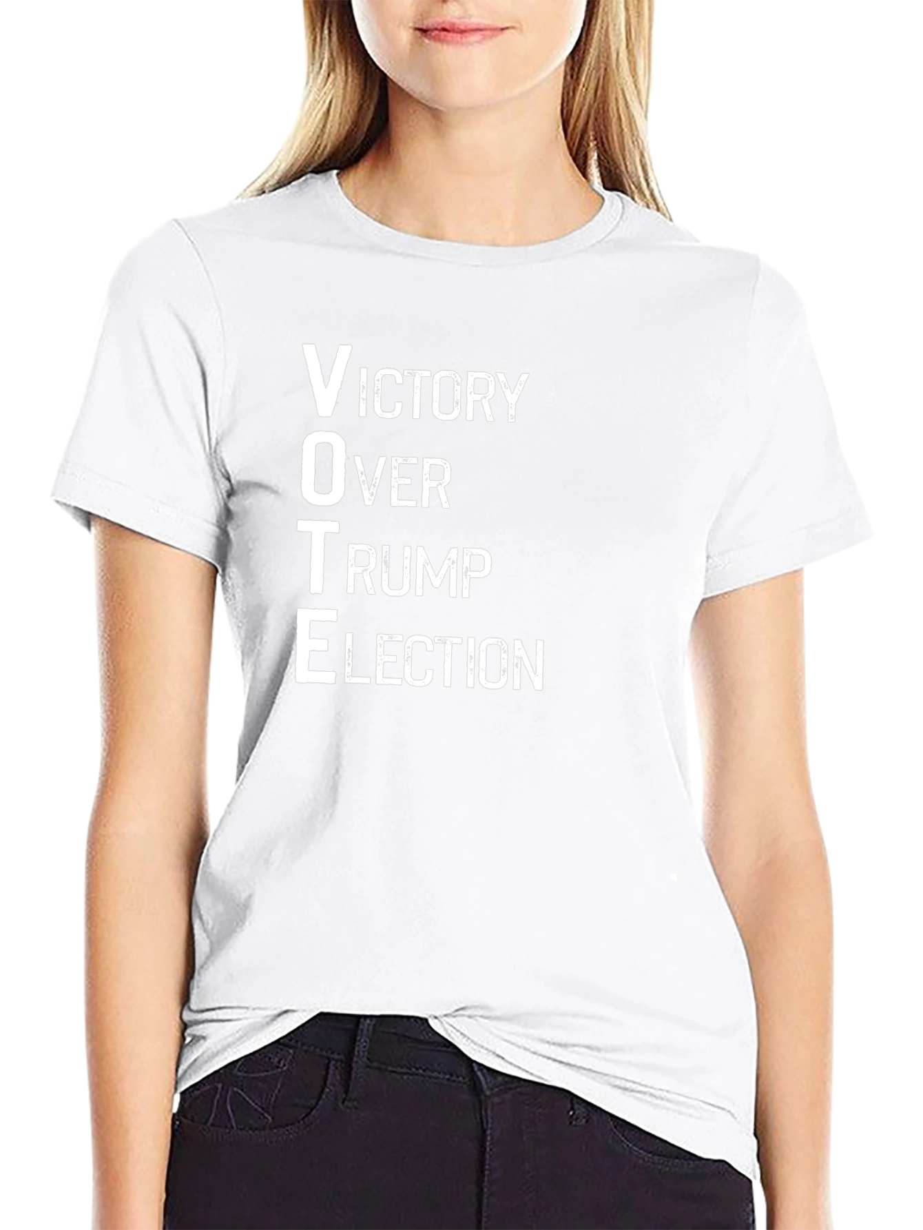 Vote Over Trump Election Graphic Tee