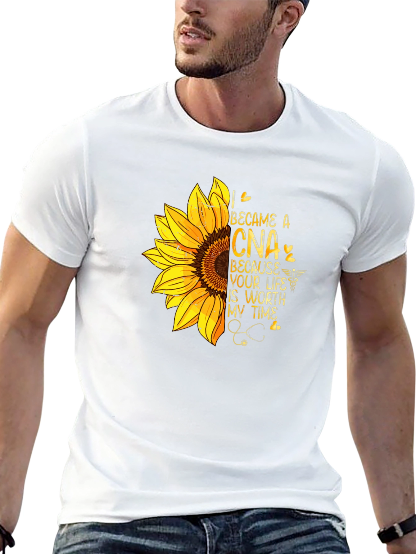 CNA Sunflower Graphic Tee