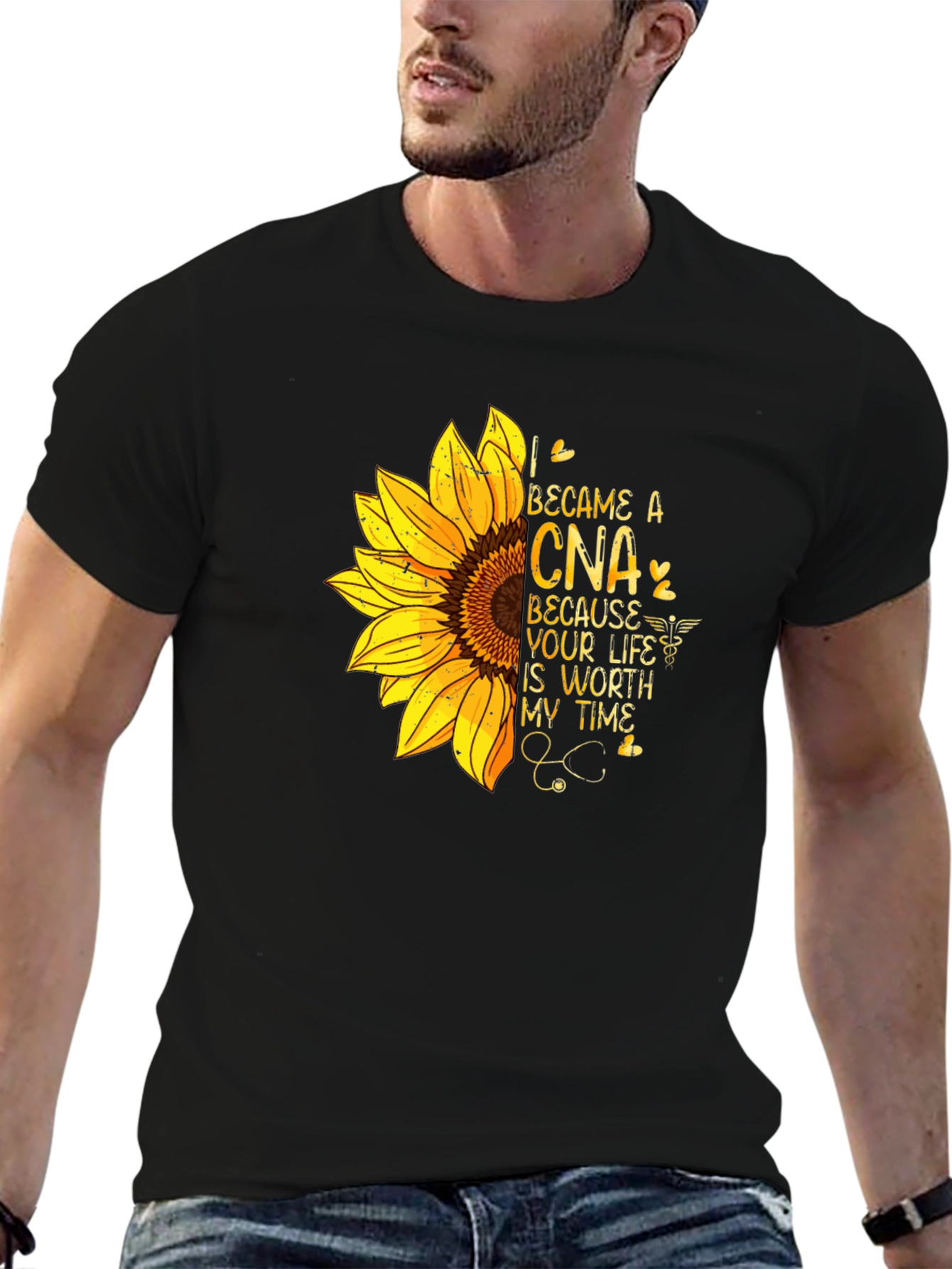 CNA Sunflower Graphic Tee