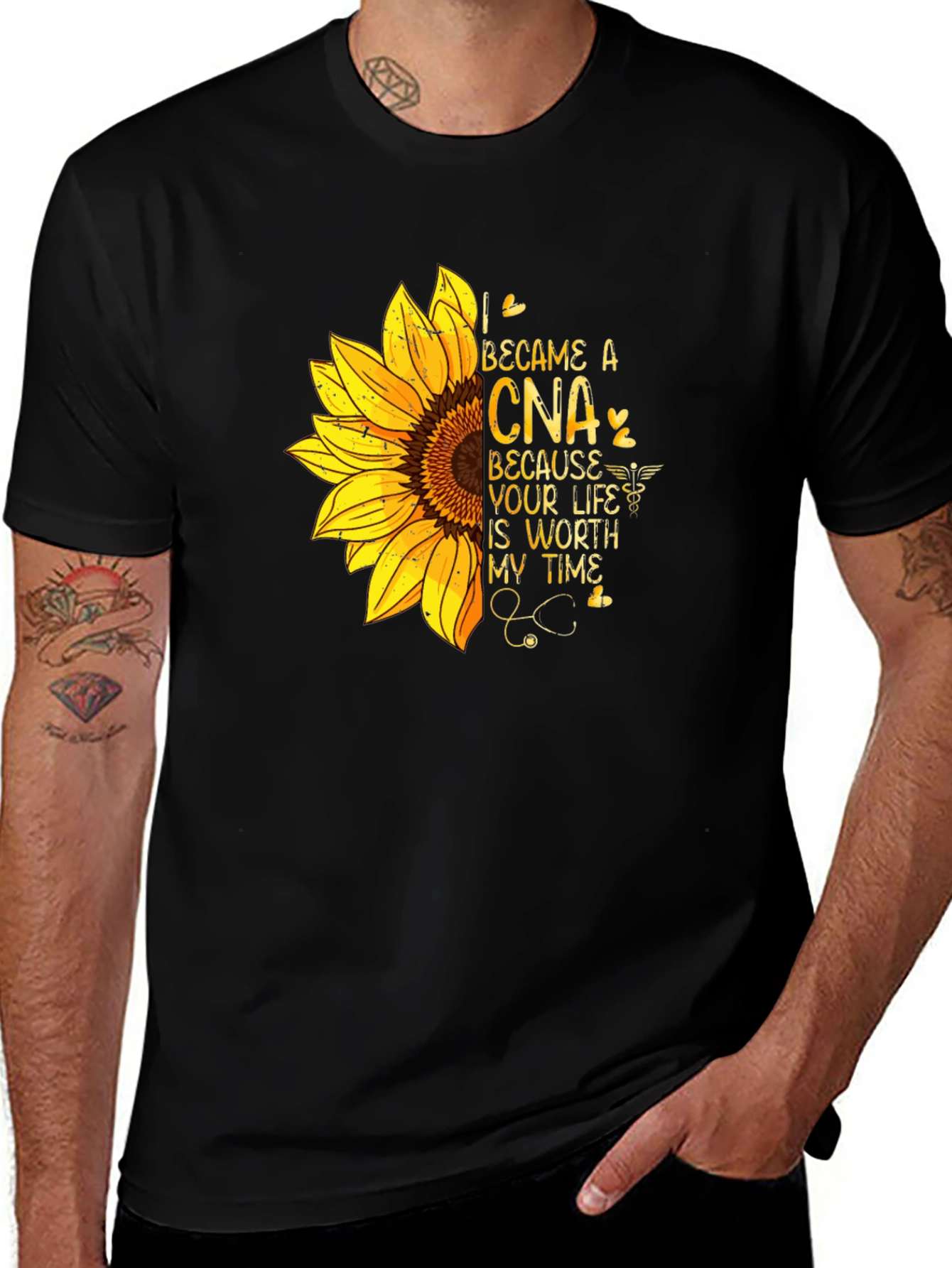 CNA Sunflower Graphic Tee