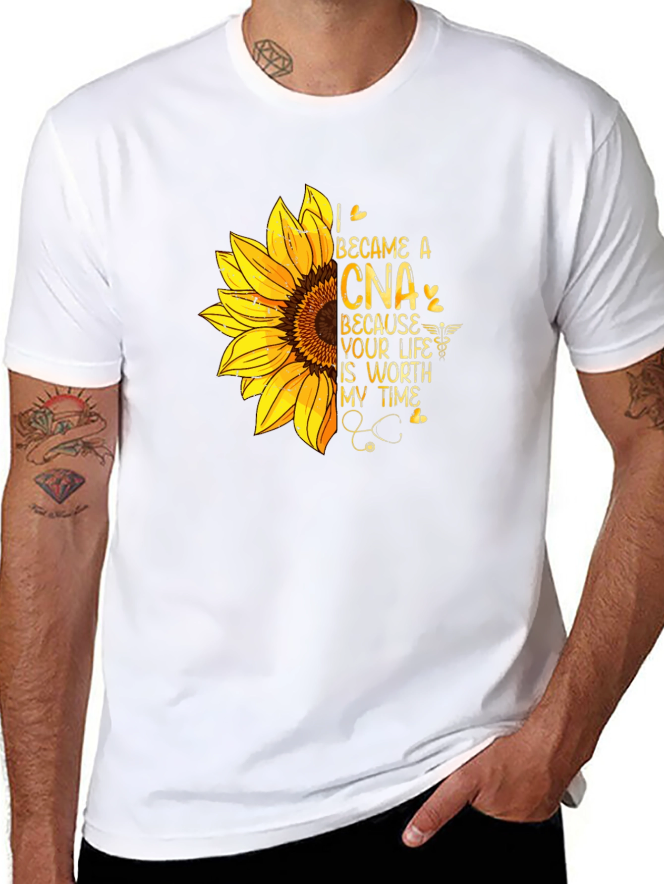 CNA Sunflower Graphic Tee