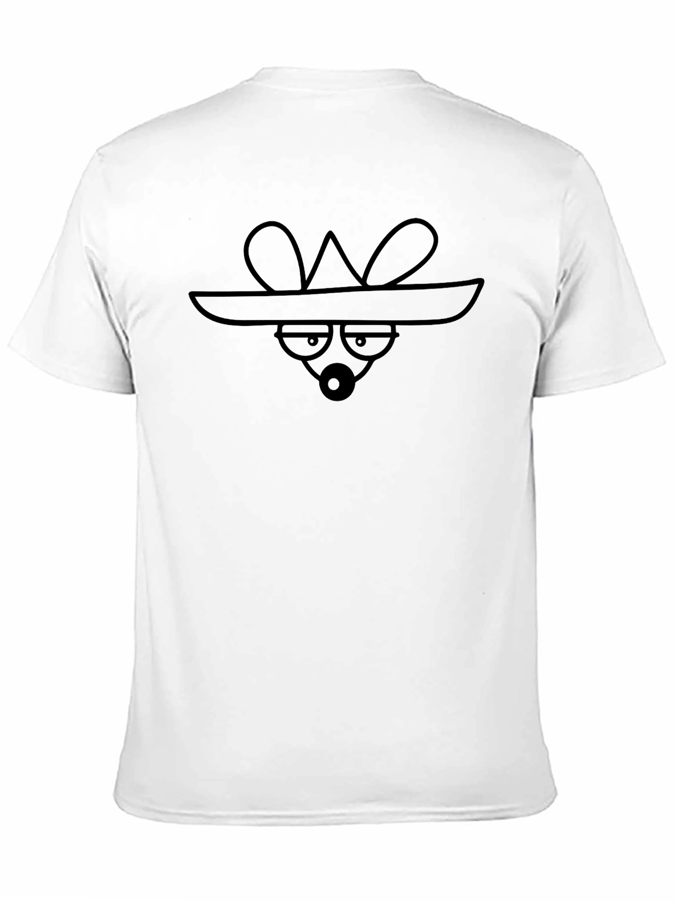Cartoon Rat with Glasses T-Shirt