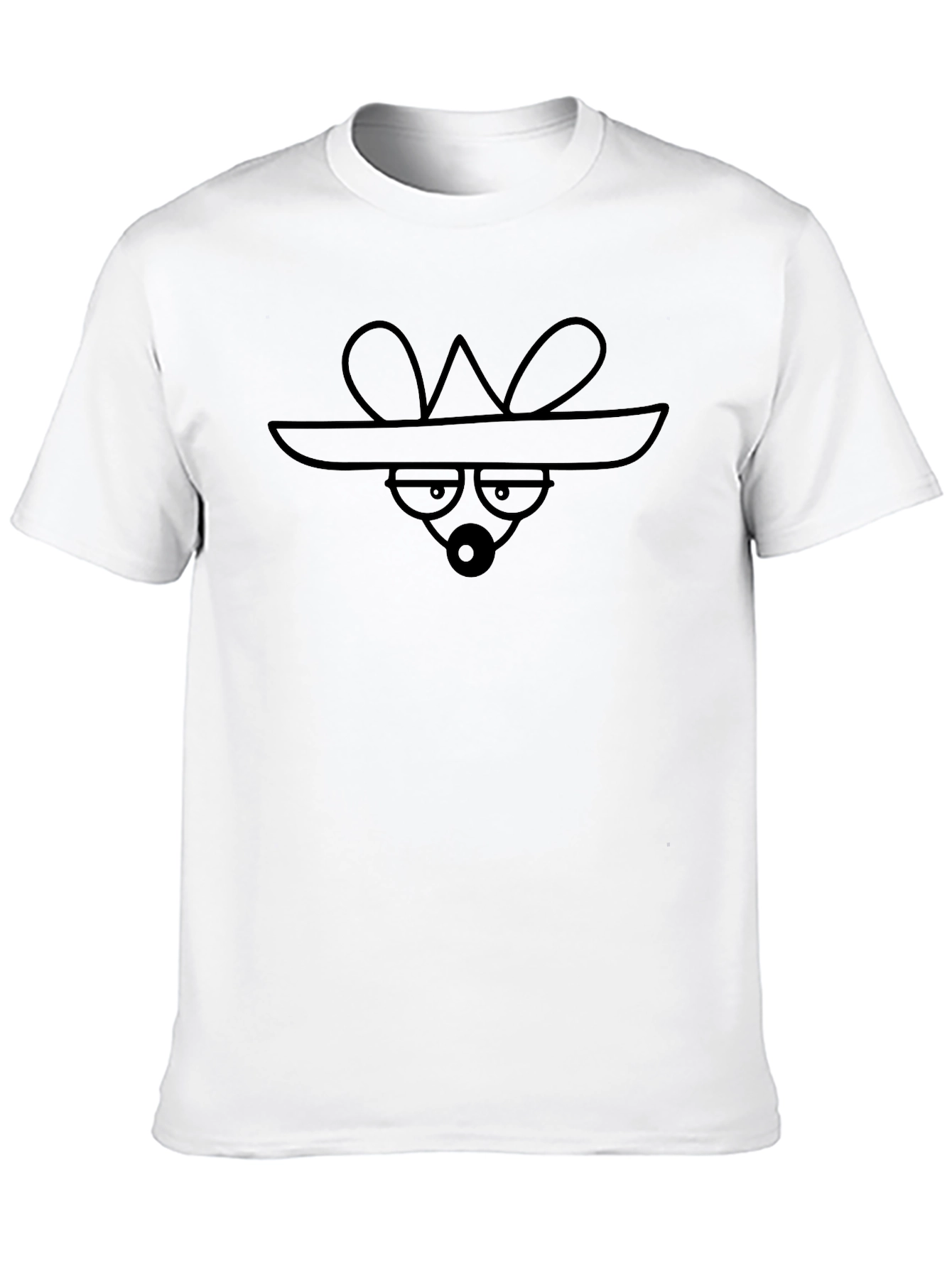 Cartoon Rat with Glasses T-Shirt