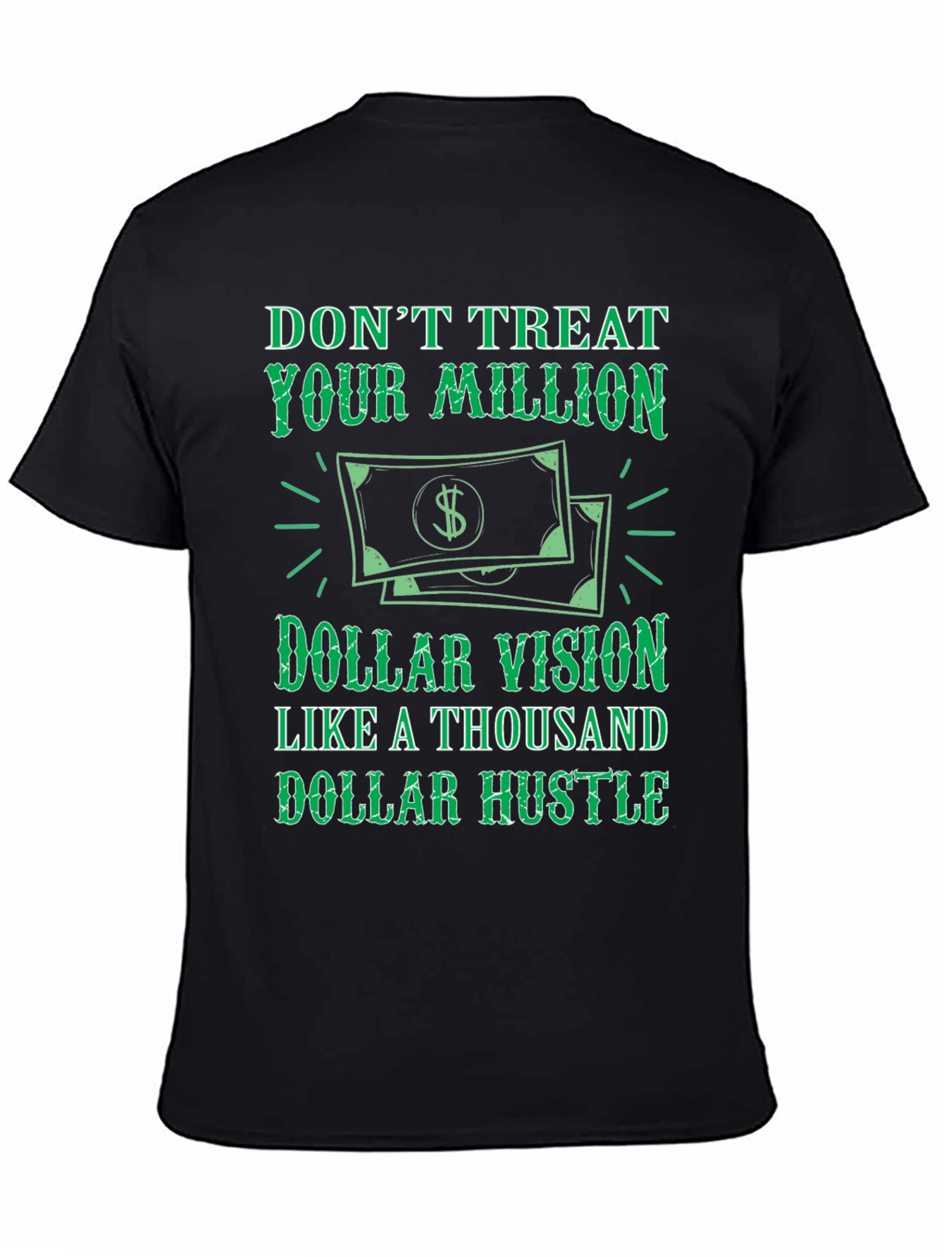Million Dollar Vision Black Graphic Tee