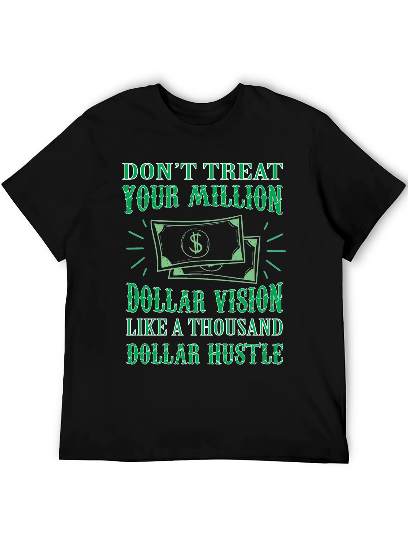 Million Dollar Vision Black Graphic Tee
