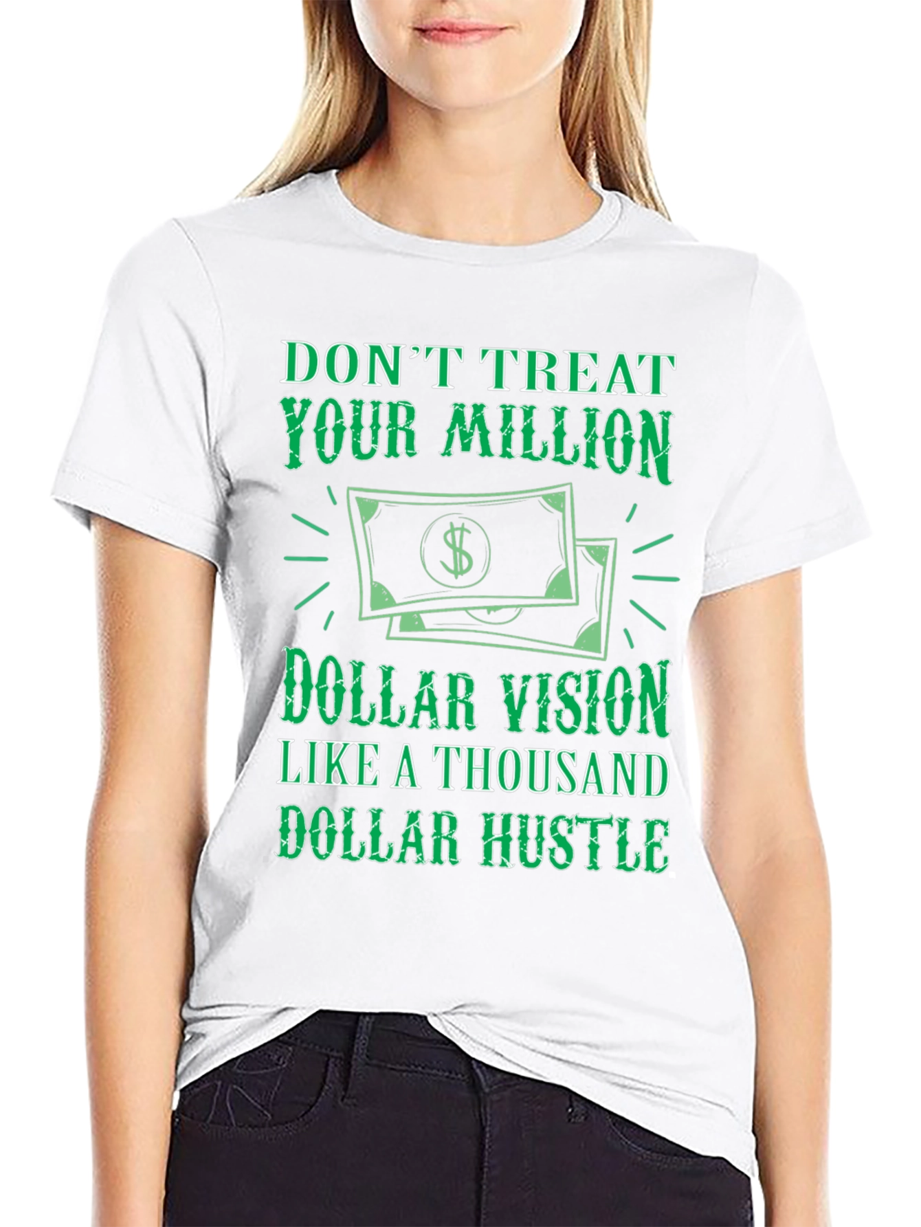 Million Dollar Vision Black Graphic Tee