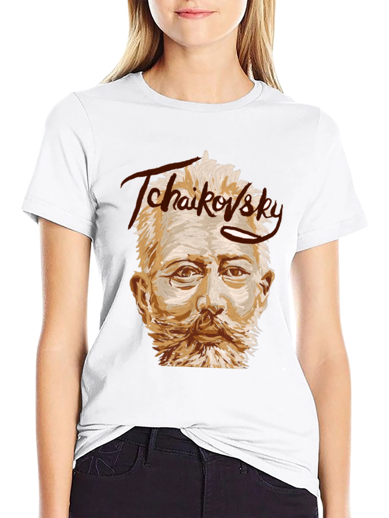 Tchaikovsky Portrait Graphic Tee