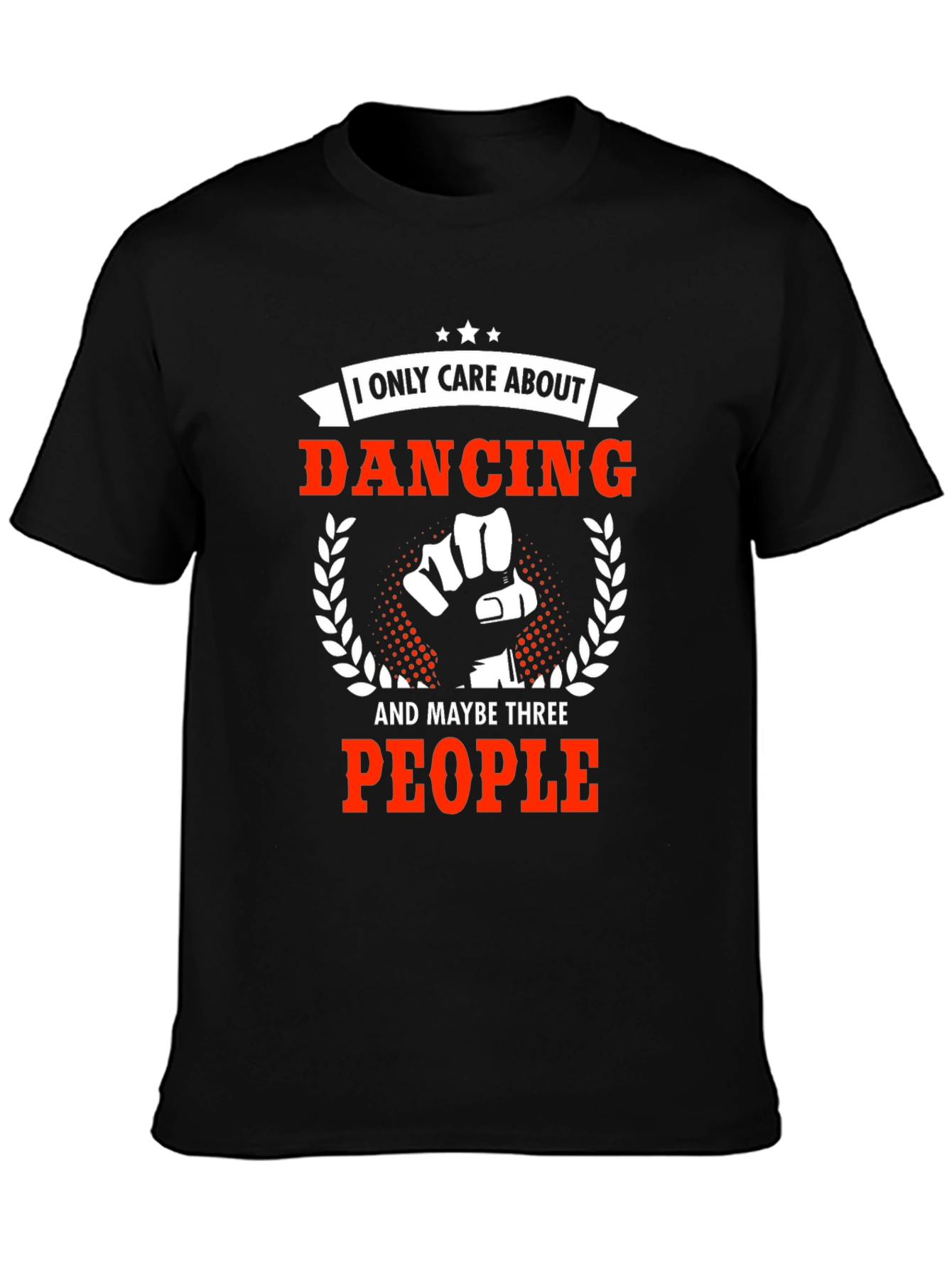 Dancing Lover Graphic T-Shirt - Black