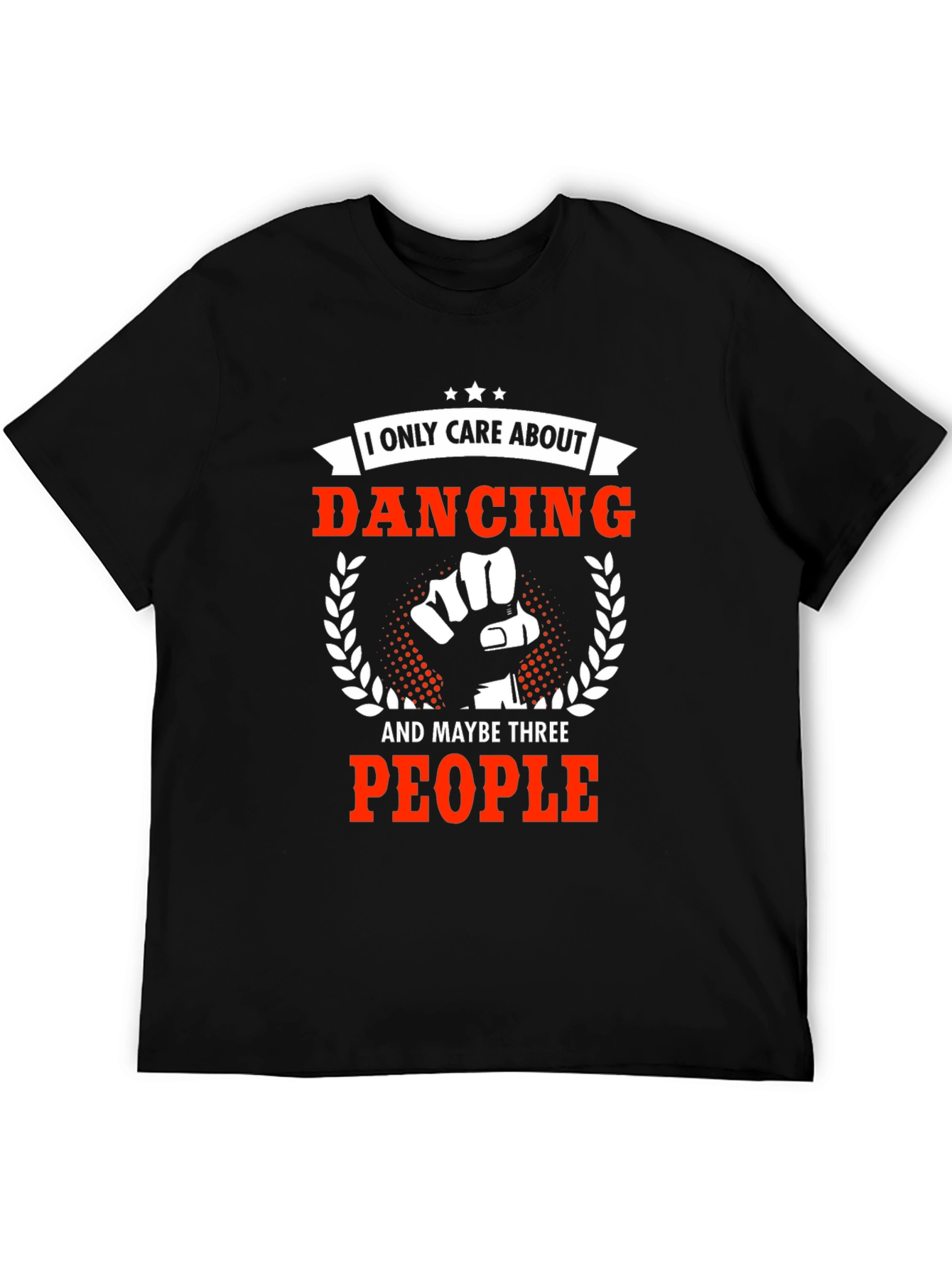 Dancing Lover Graphic T-Shirt - Black